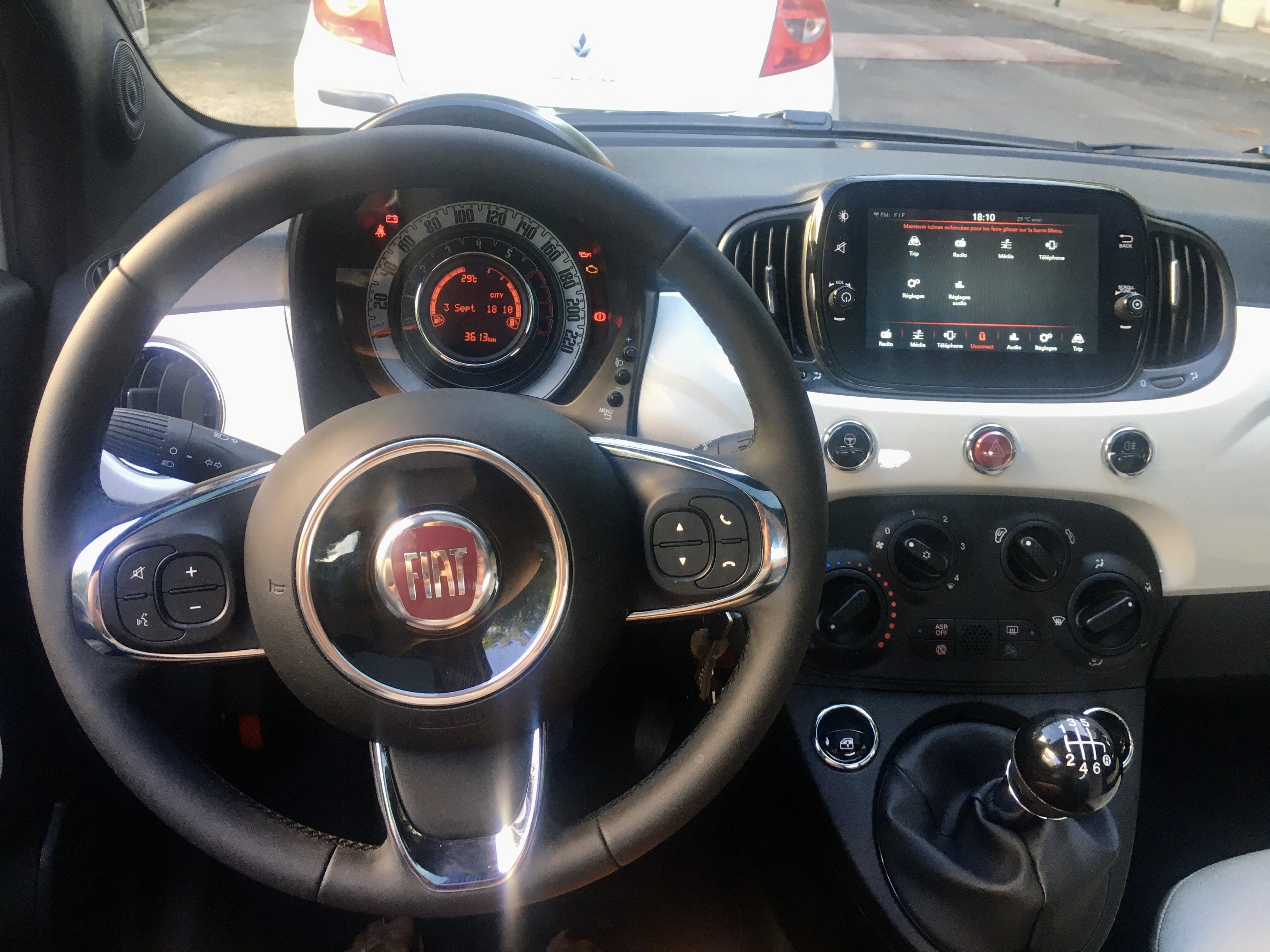 Fiat 500 Dolcevita avec Régulateur de vitesse