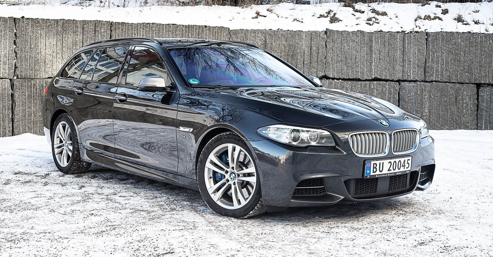 BMW 5-Serie Touring M550d med Aircondition
