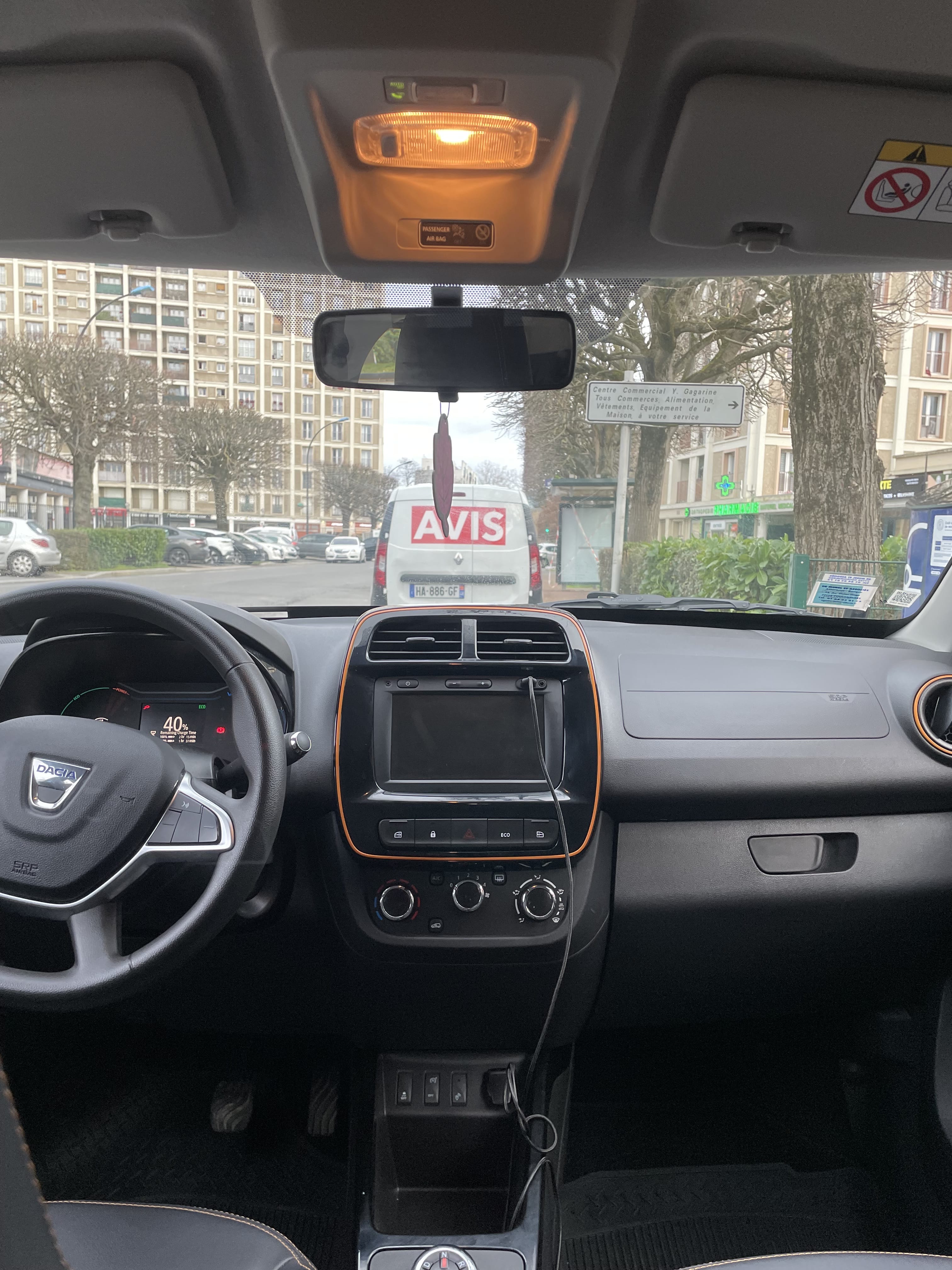 Dacia Spring avec Régulateur de vitesse
