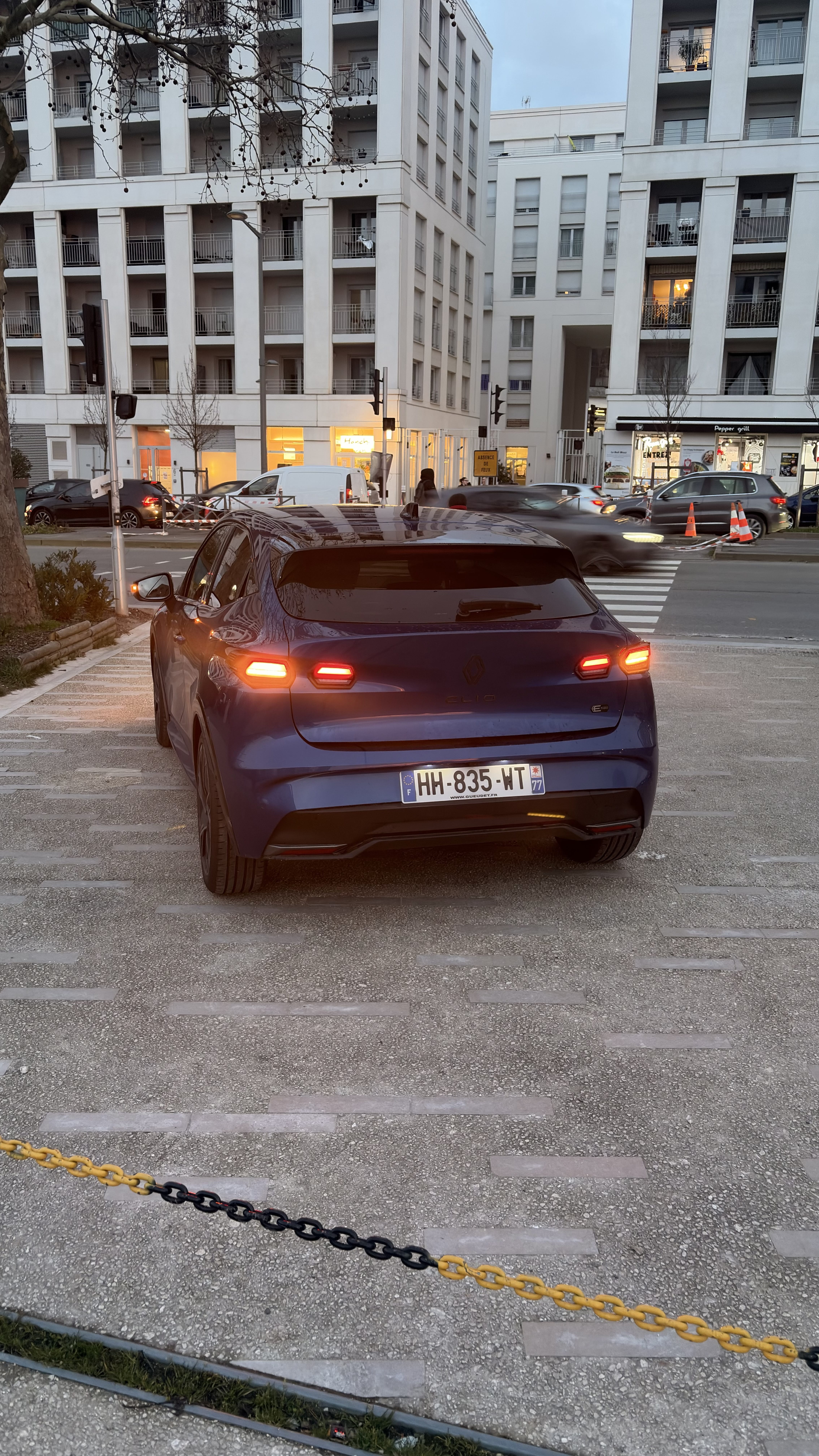 Renault Clio avec GPS