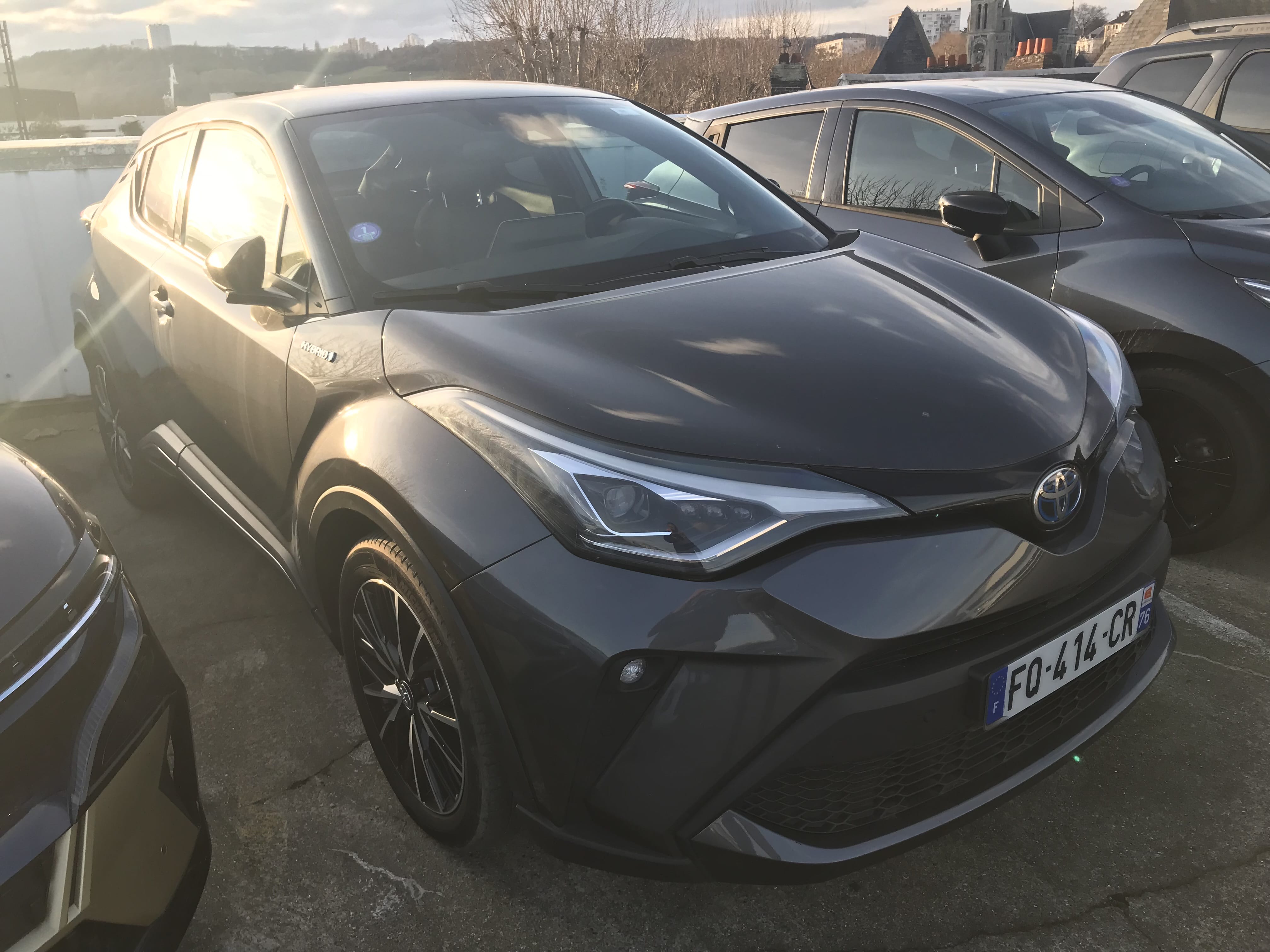 Toyota C-HR avec Siège bébé