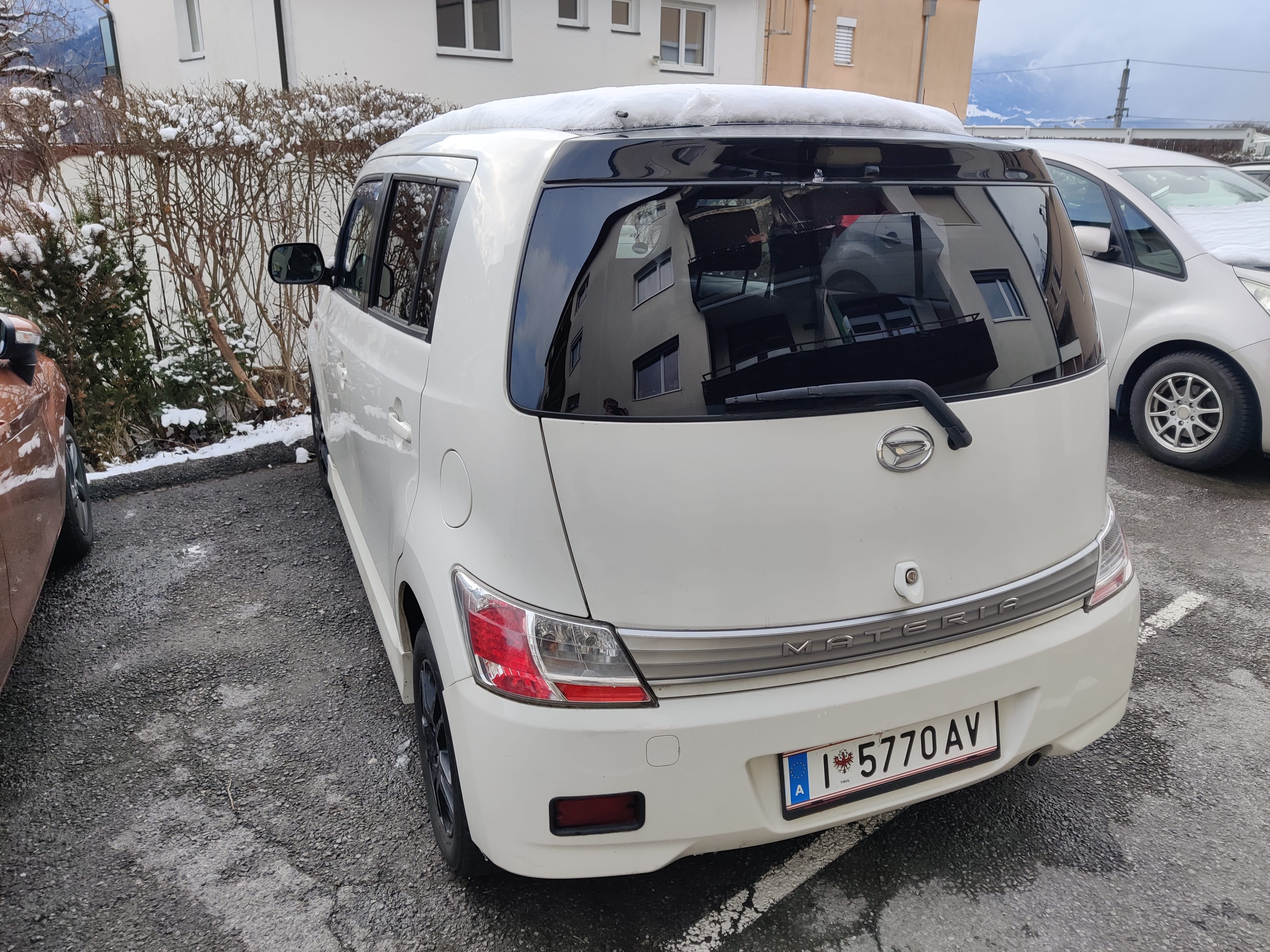 Daihatsu Materia mit Bluetooth-Audio