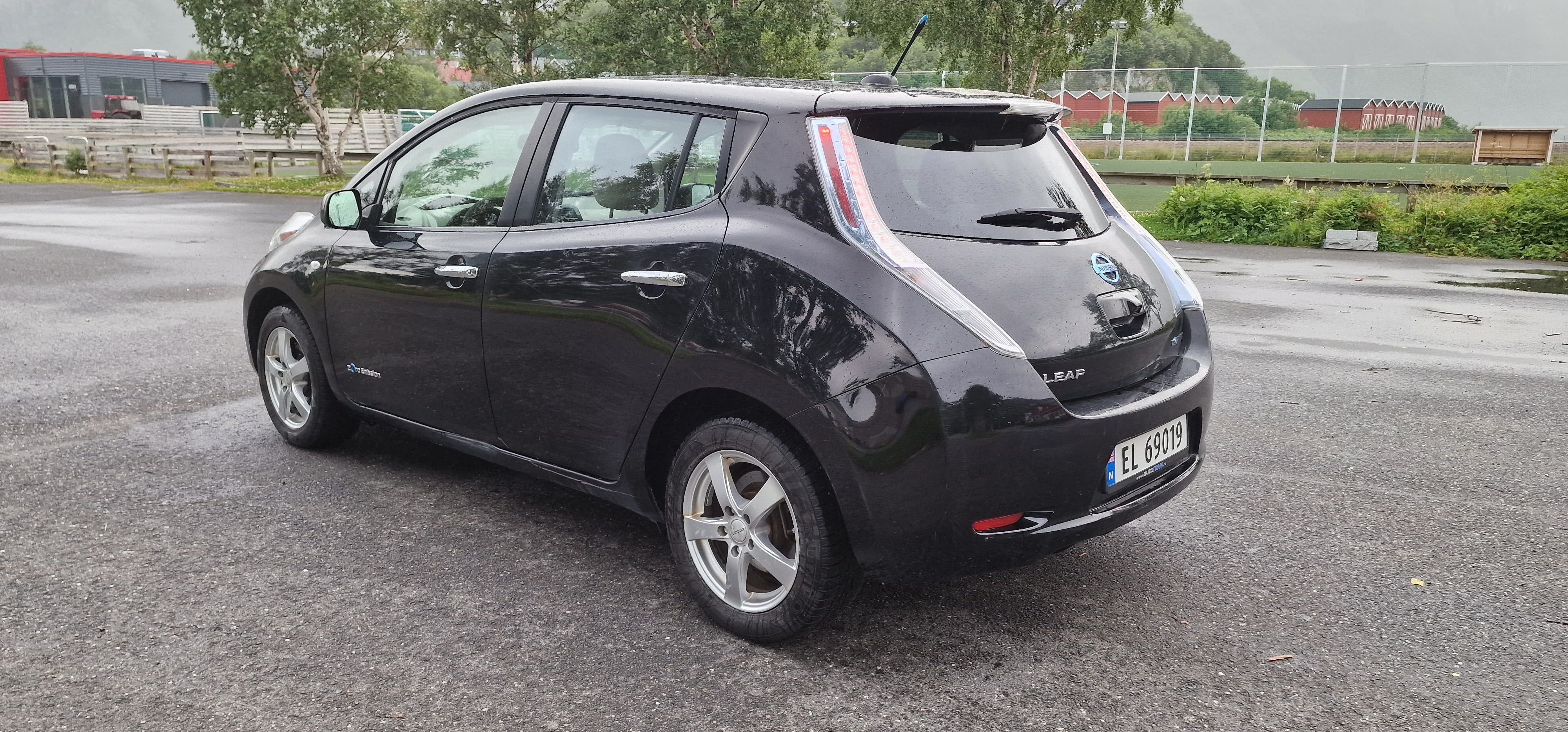 Nissan Leaf med Ryggekamera
