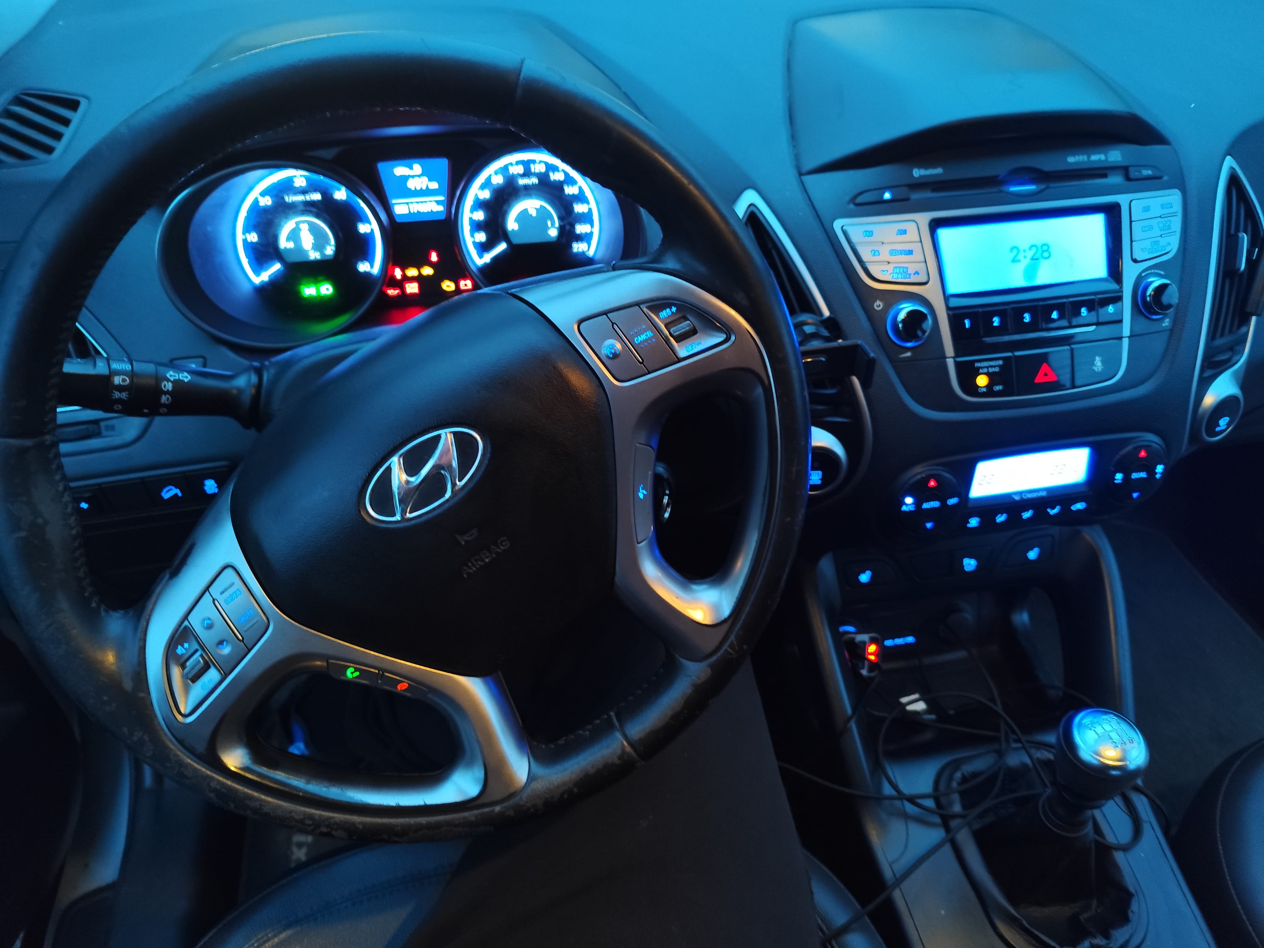 Hyundai iX35 avec Régulateur de vitesse