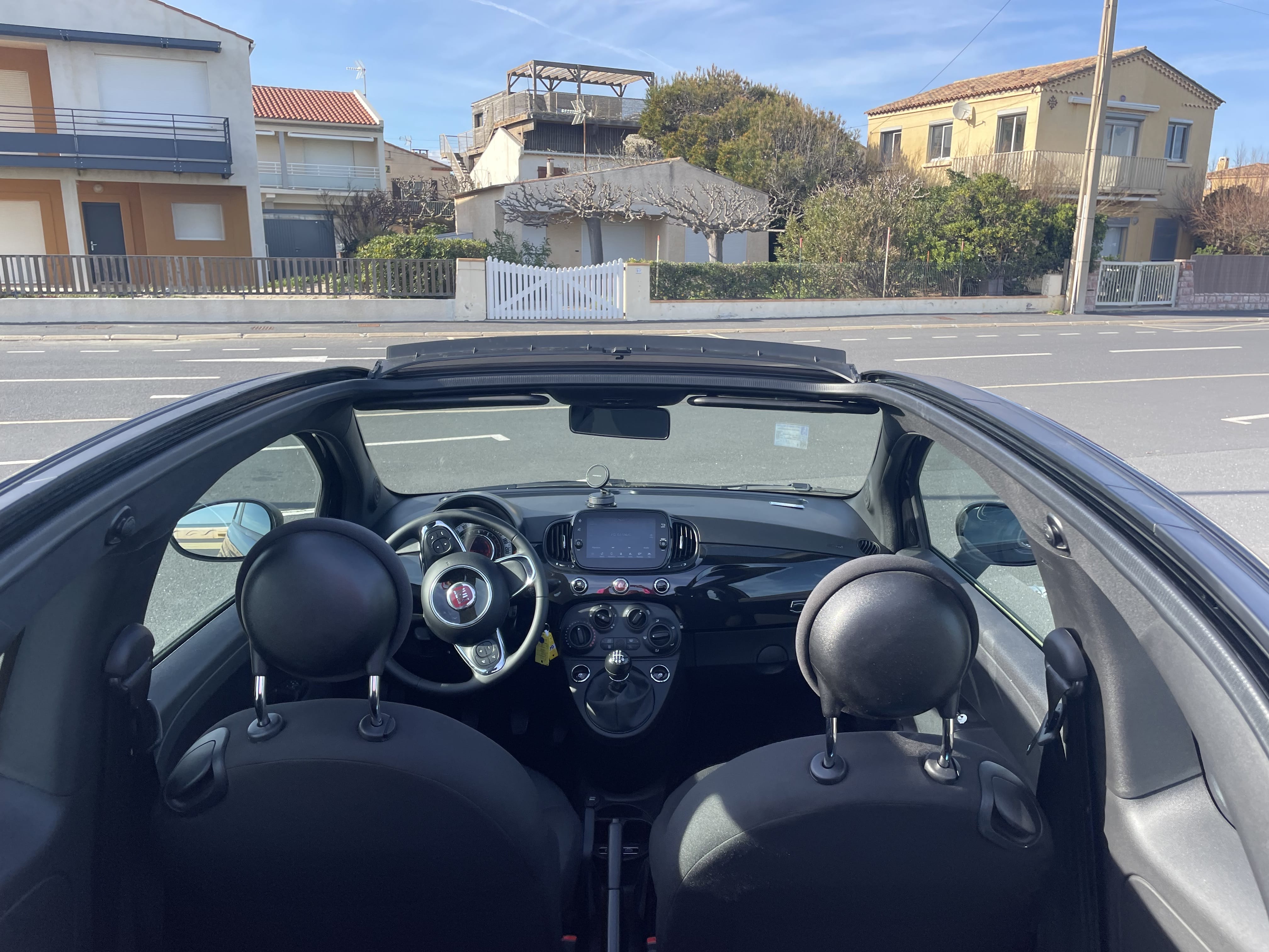 Fiat 500 C avec Régulateur de vitesse