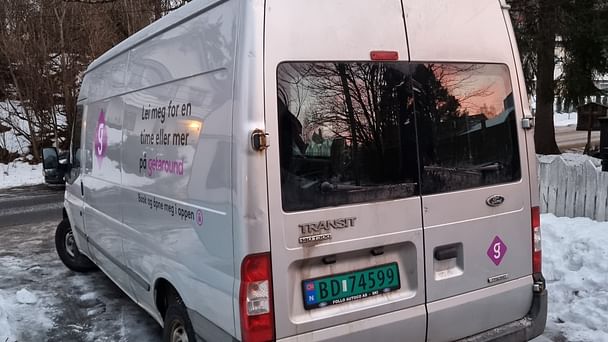 Ford Transit Connect med Tilhengerfeste