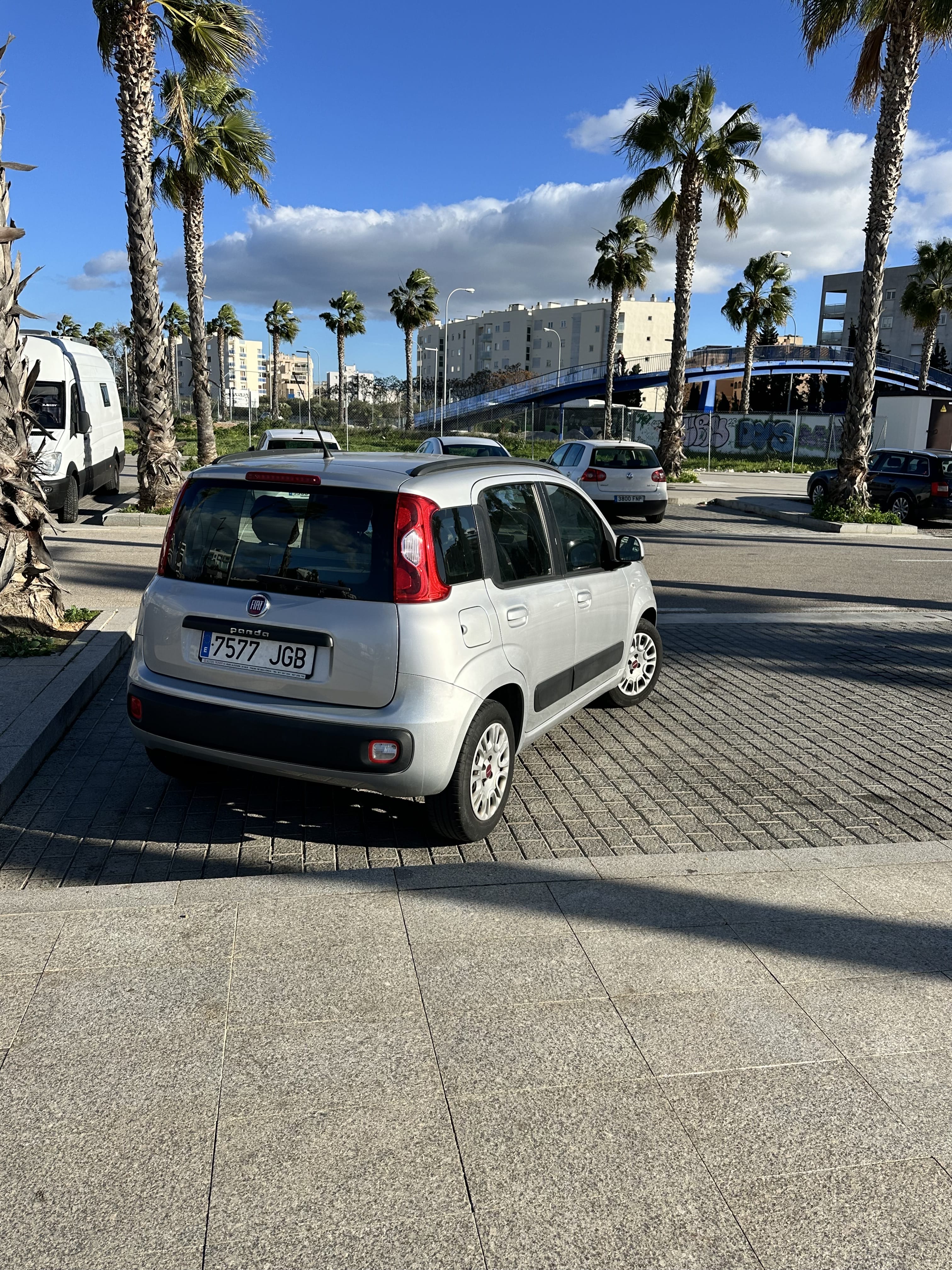 Fiat Panda med Babysete