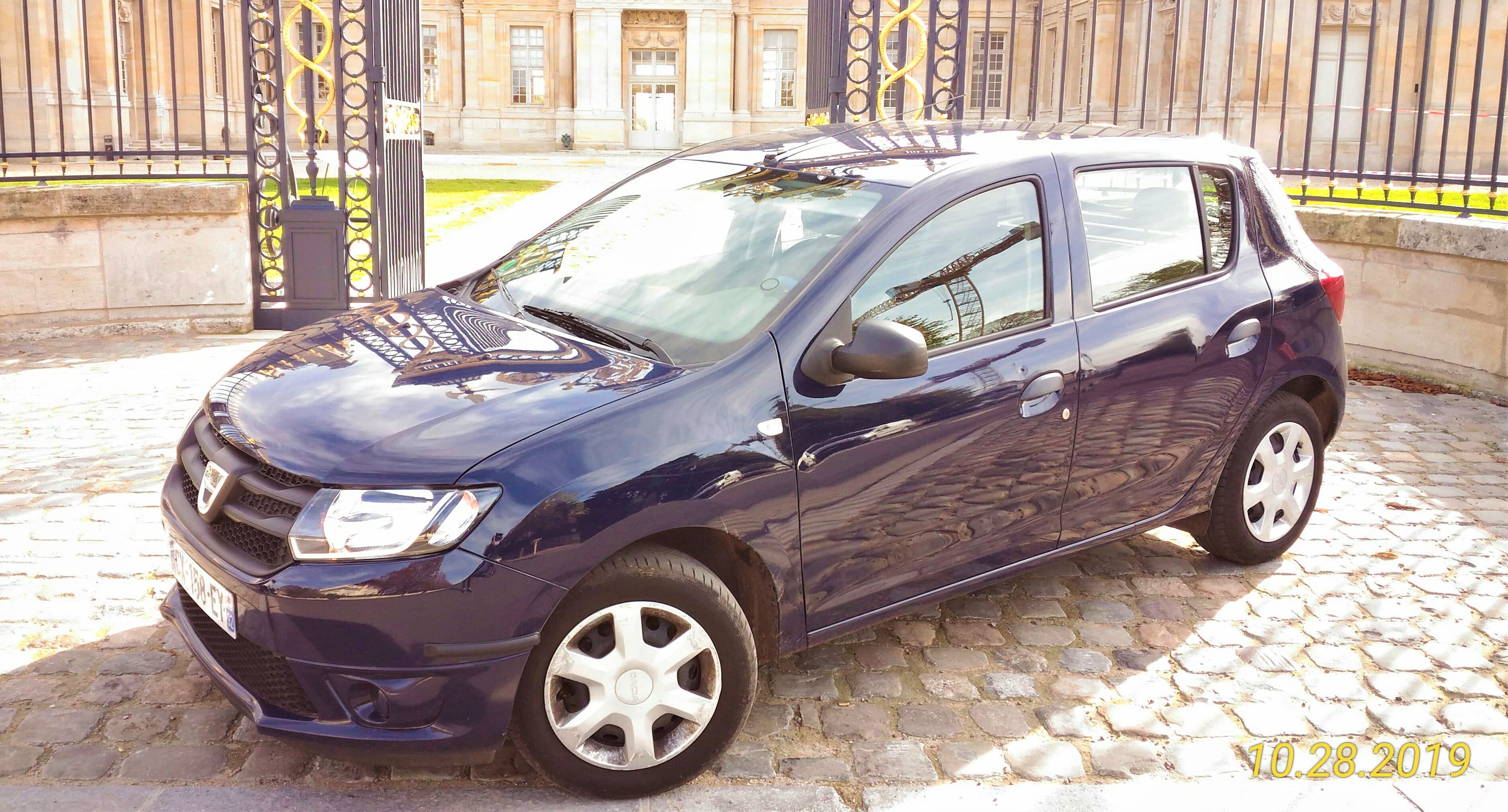 Dacia Sandero avec GPS