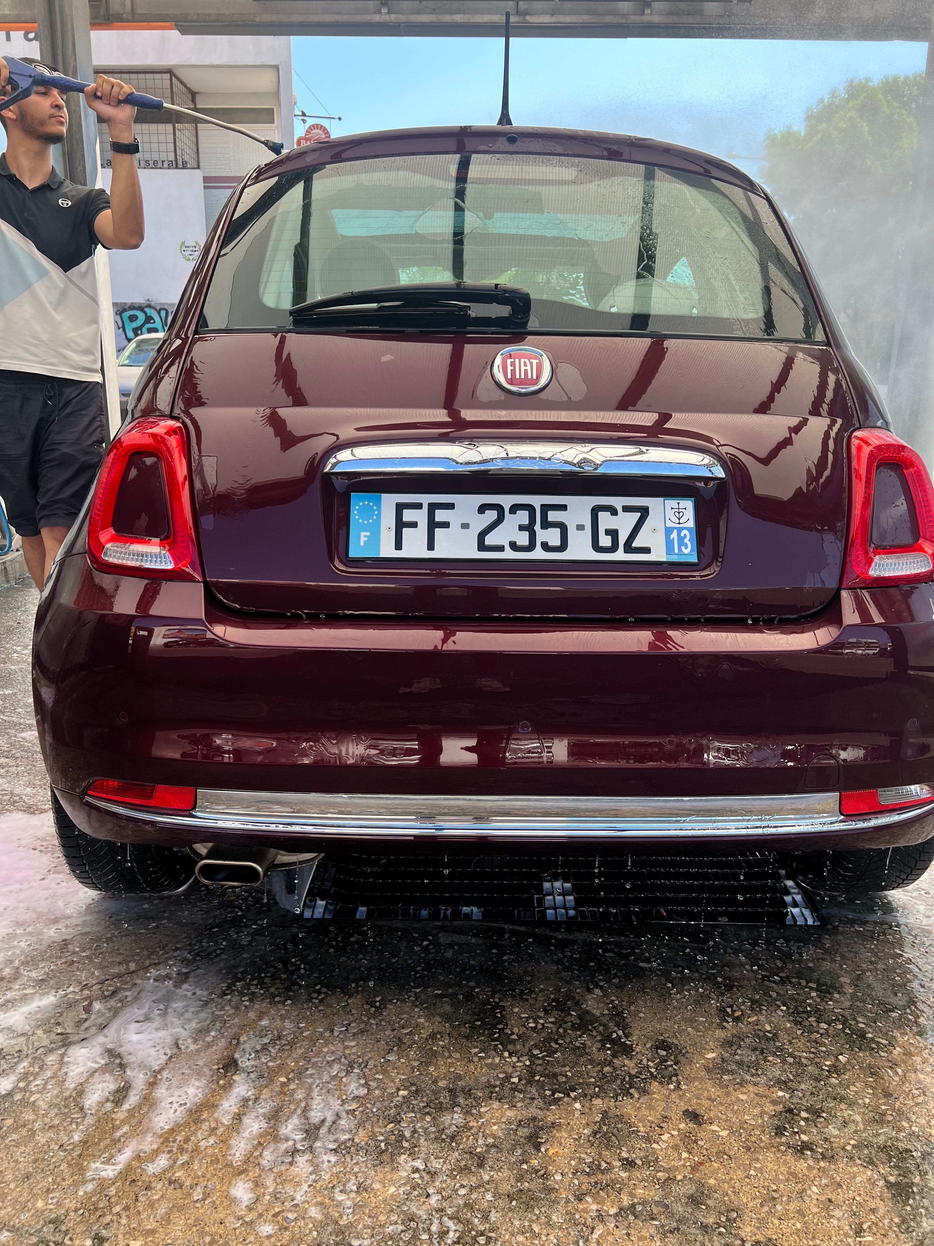 Fiat 500 avec Caméra de recul