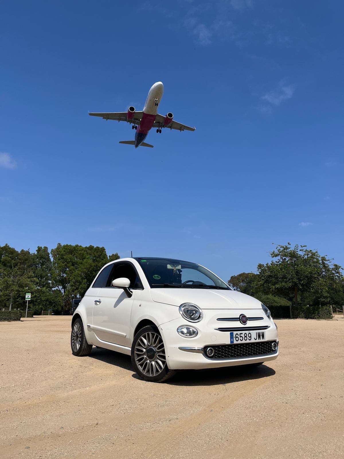 Fiat 500 Lounge, 2017, Gasolina 95