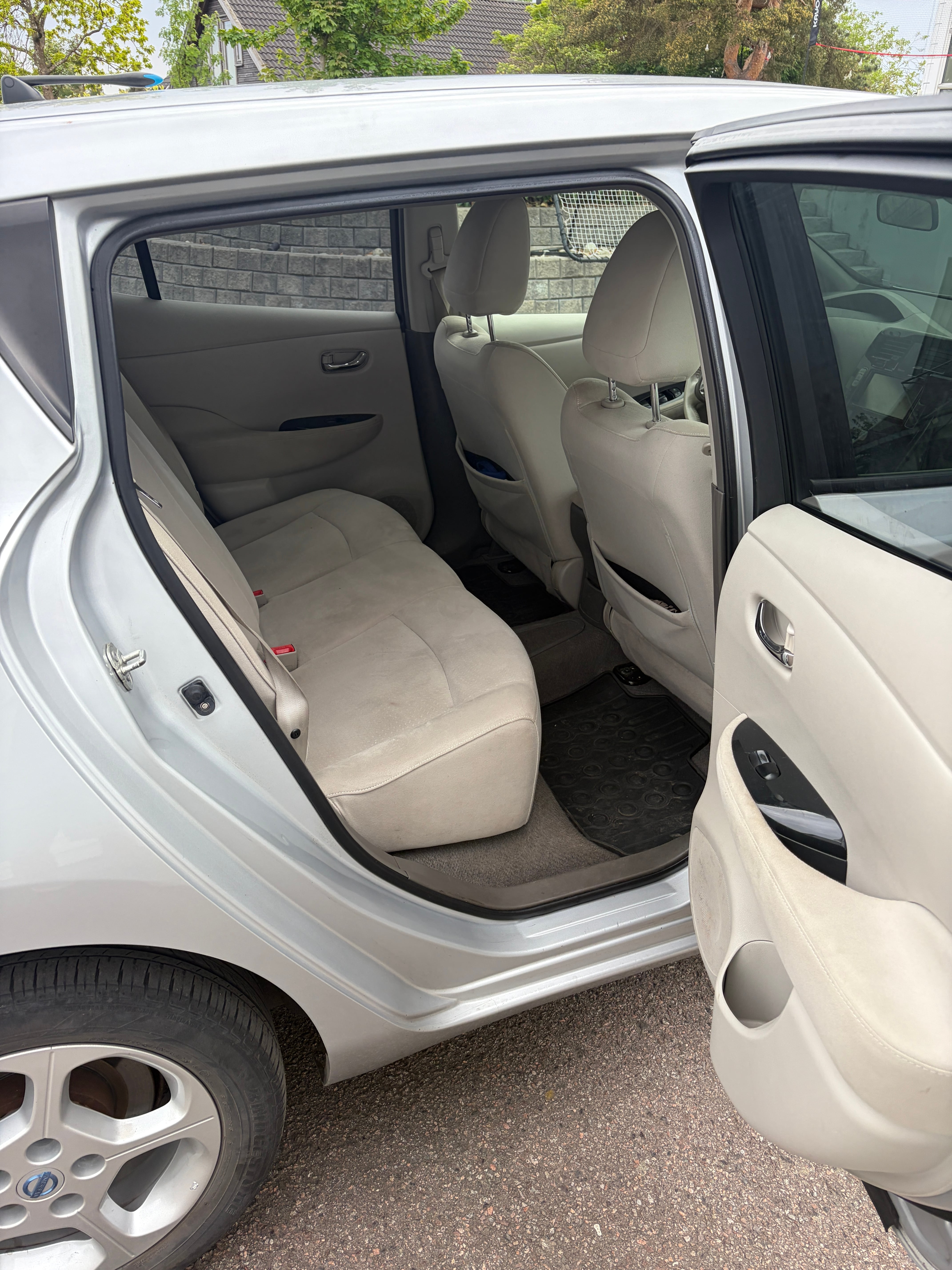 Nissan Leaf med GPS