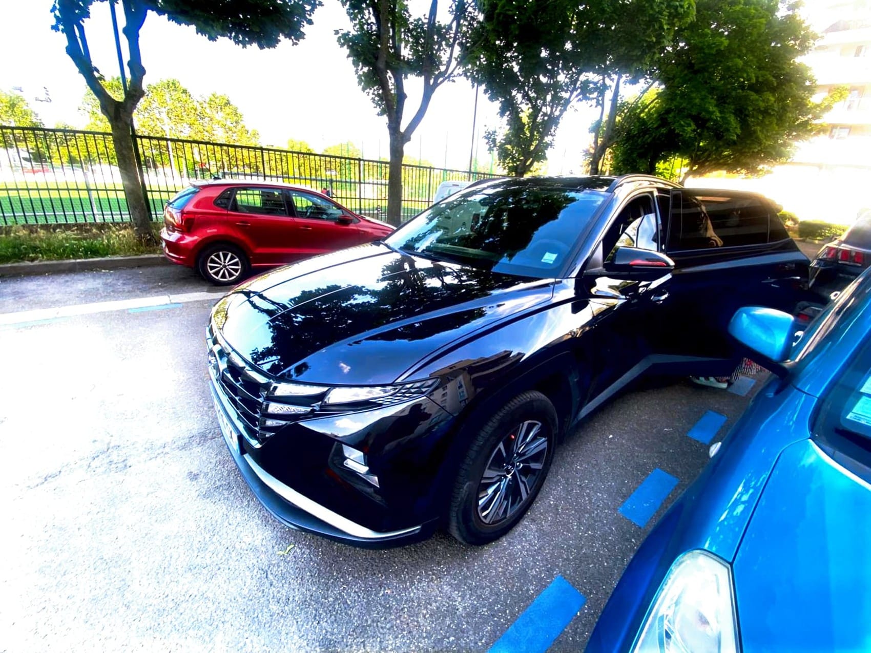 Hyundai Tucson, 2022, Essence 95 / Électrique (hybride), automatique