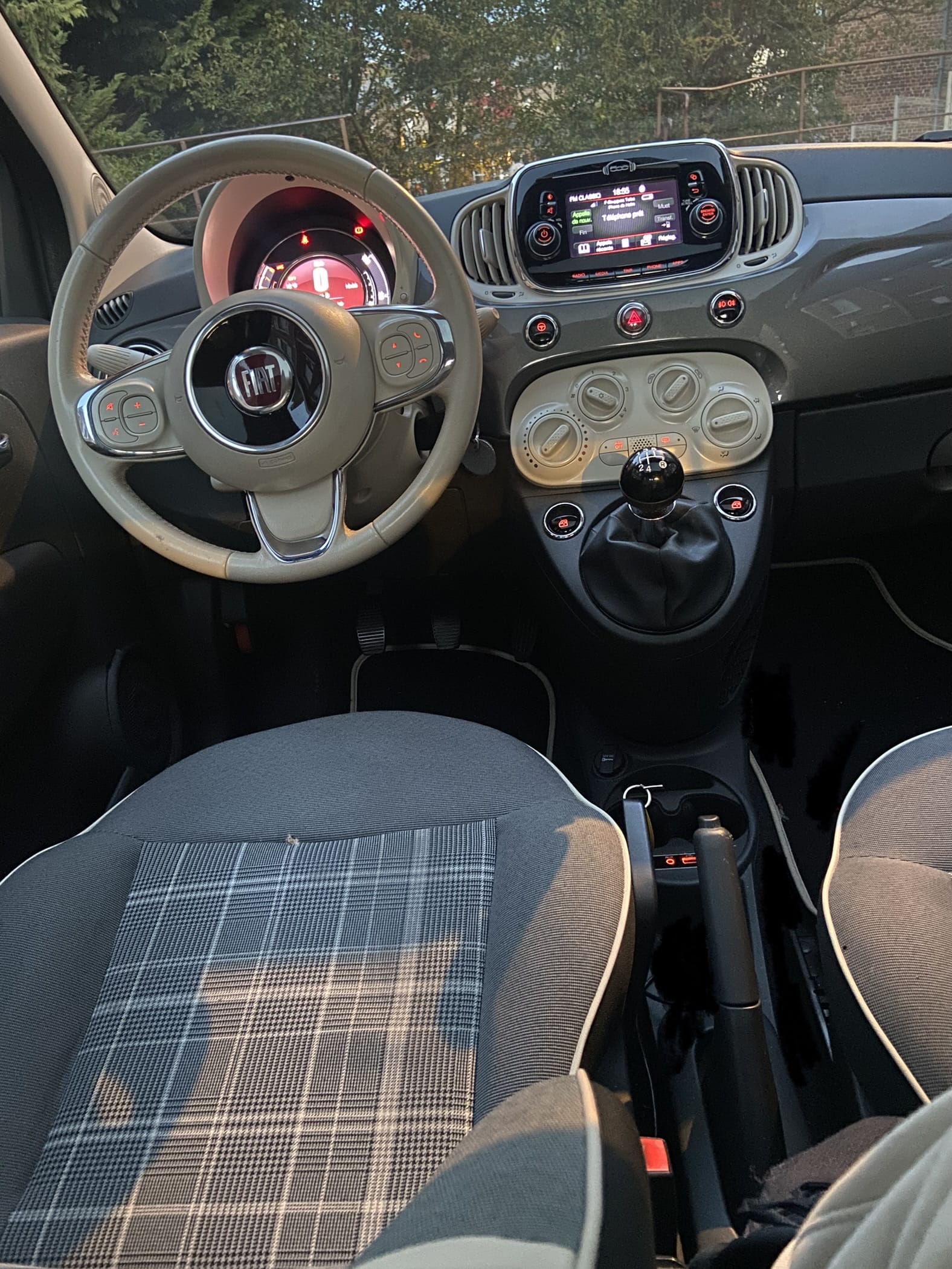 Fiat 500 avec Régulateur de vitesse