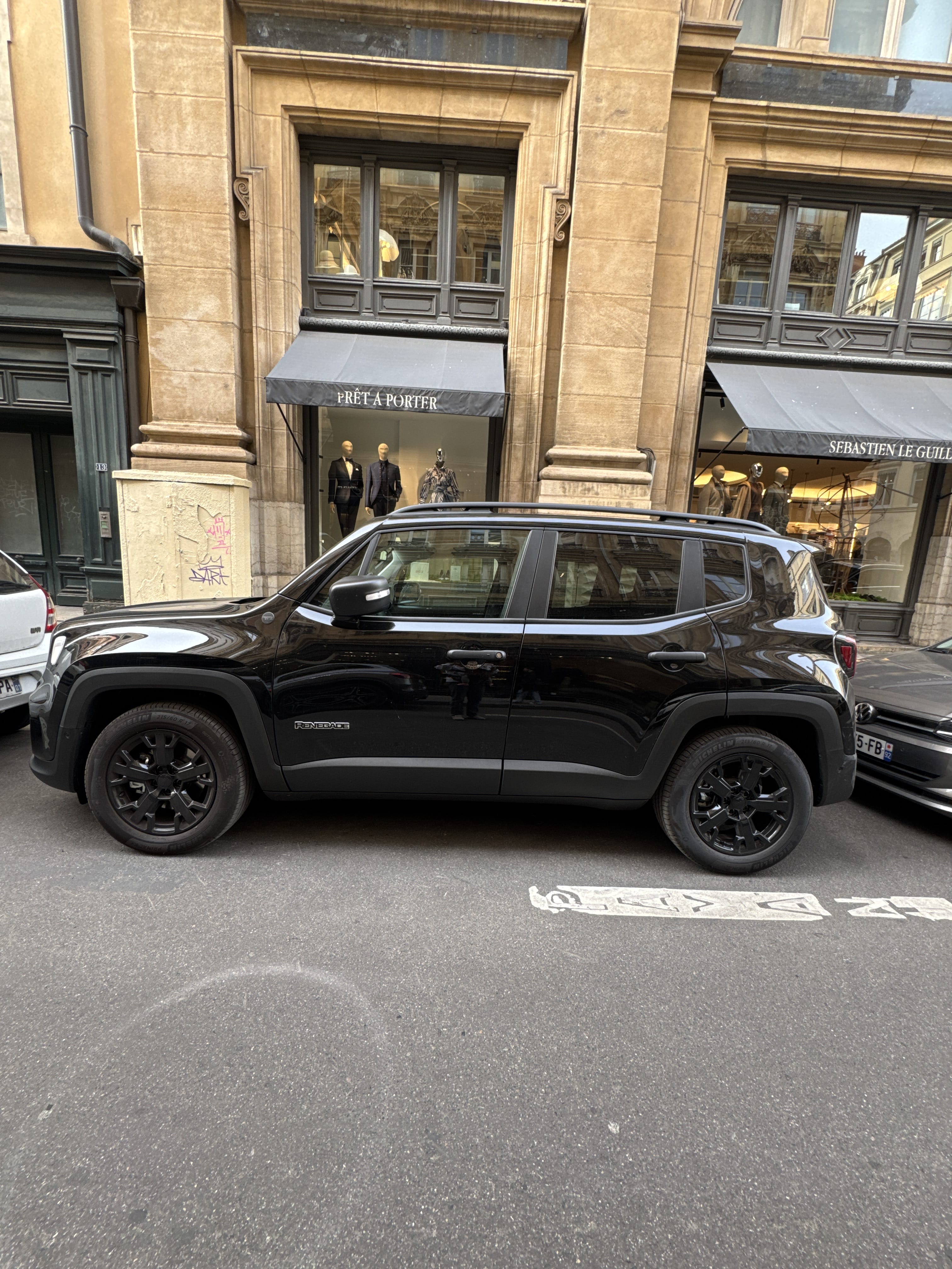 Jeep Renegade avec Siège bébé