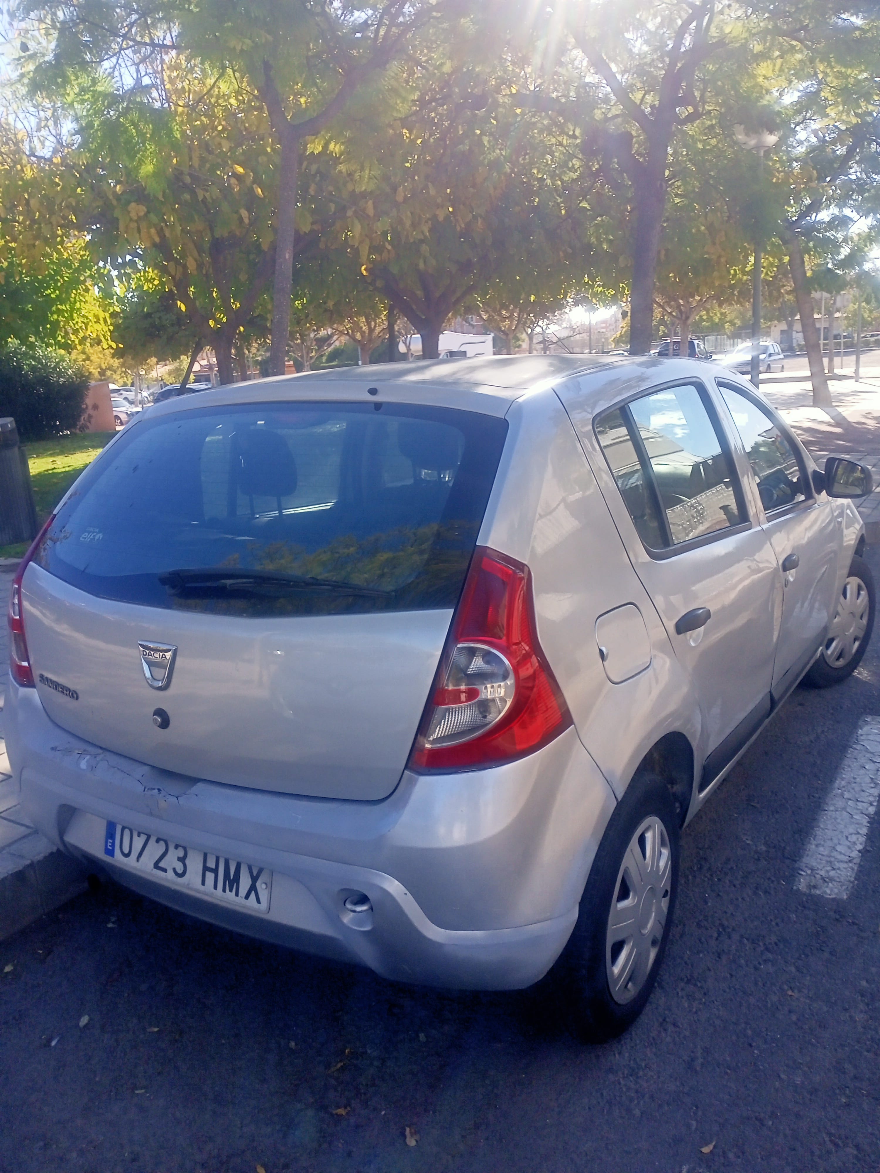 Dacia Sandero con Silla infantil