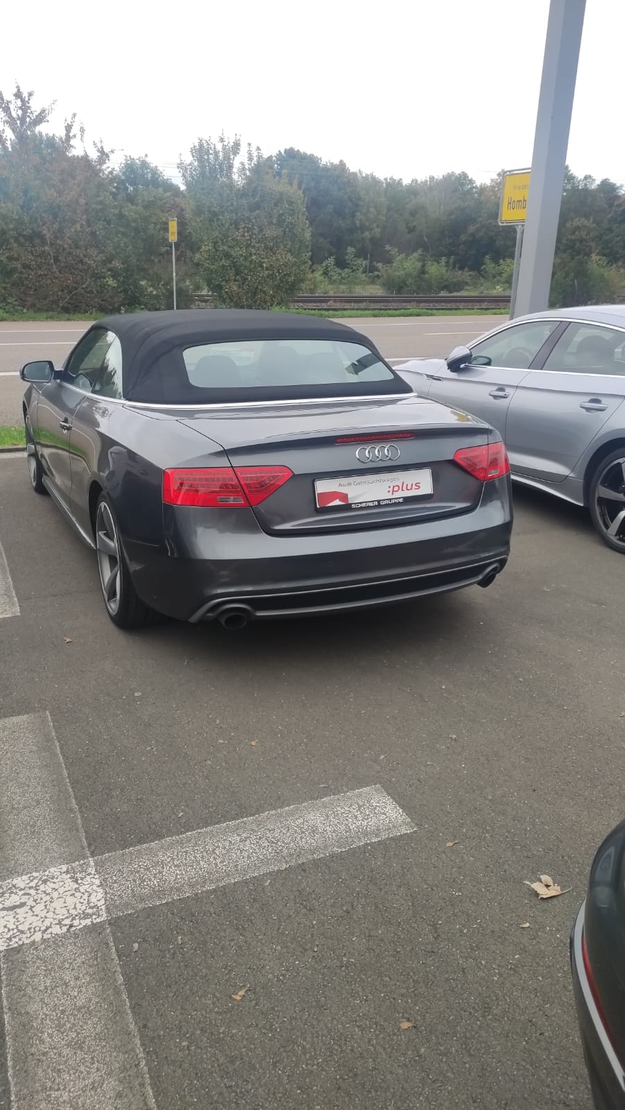 Audi A5 Cabriolet mit Navigationsgerät