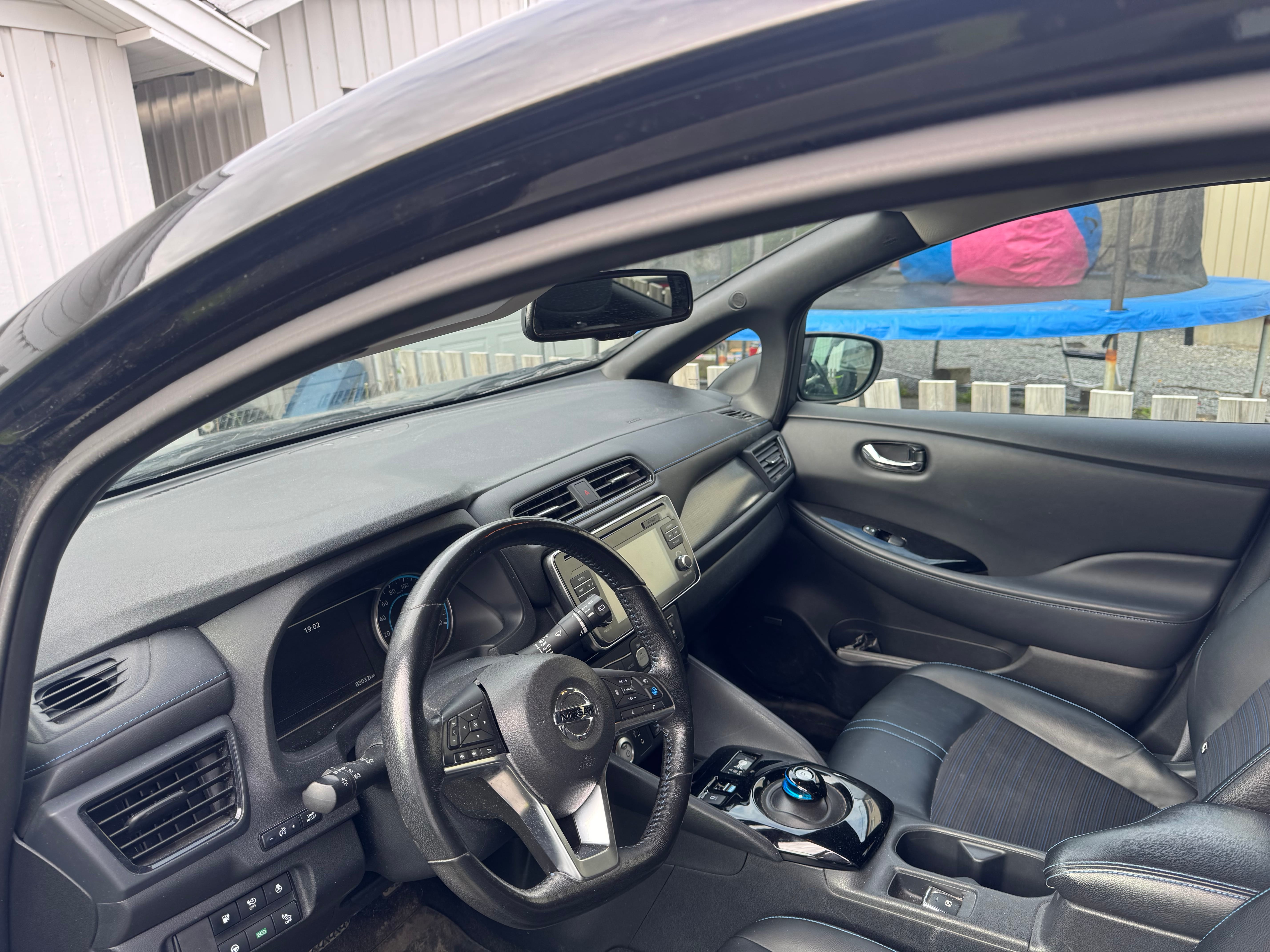 Nissan Leaf with GPS