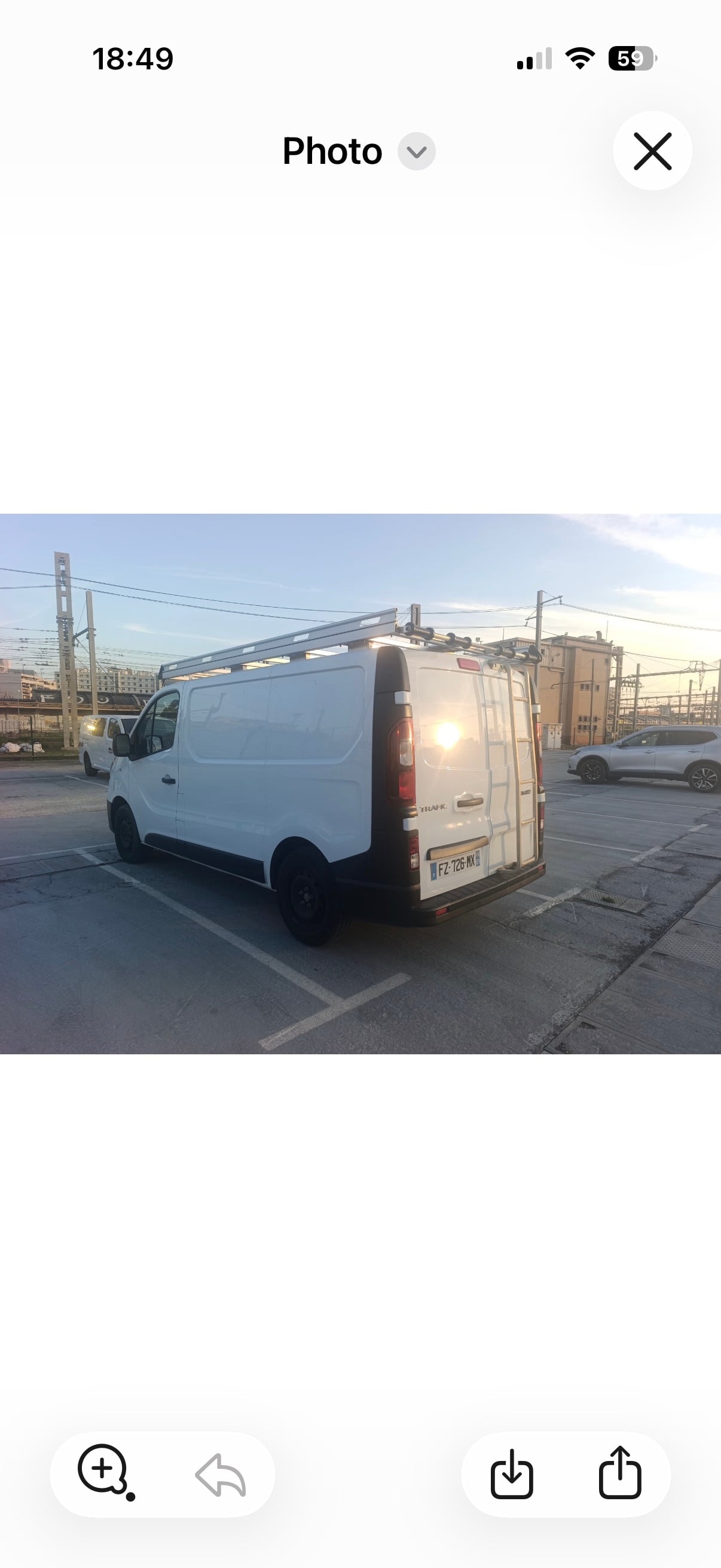 Renault Trafic avec GPS