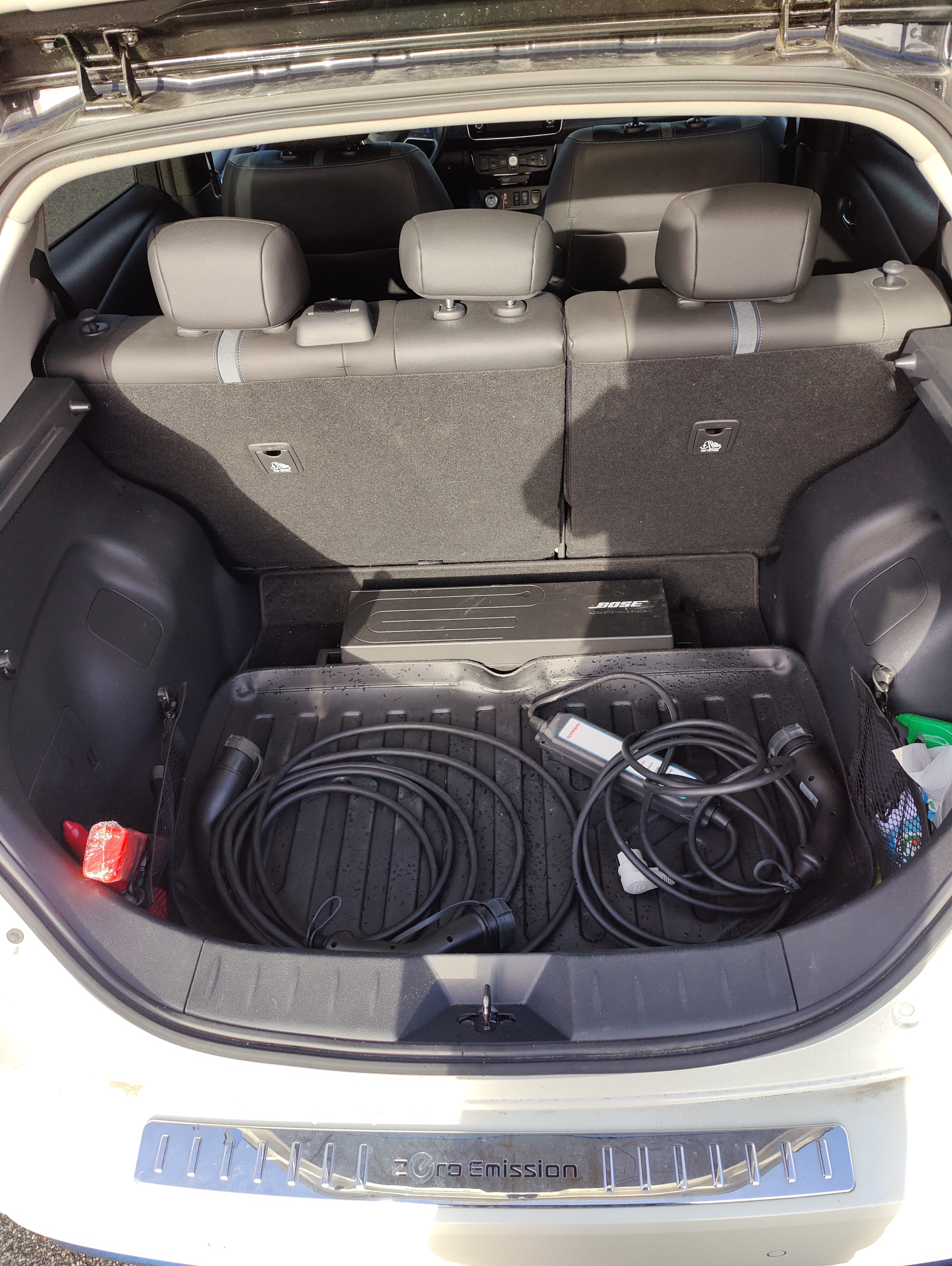 Nissan Leaf med Apple CarPlay