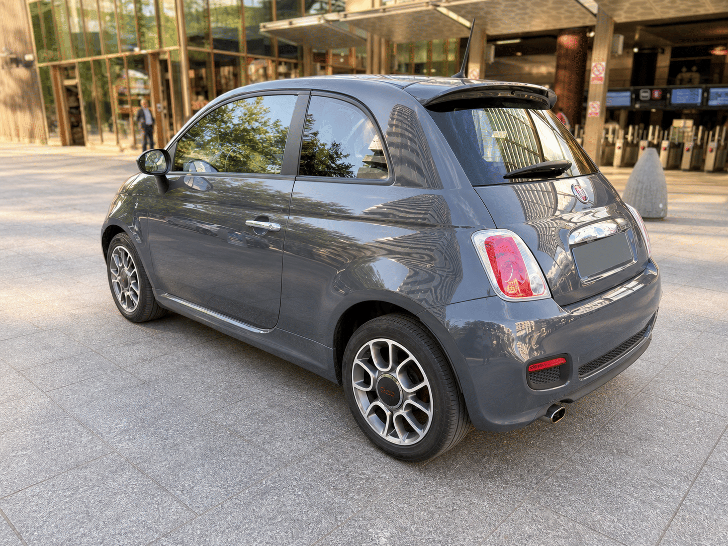 Fiat 500 avec GPS