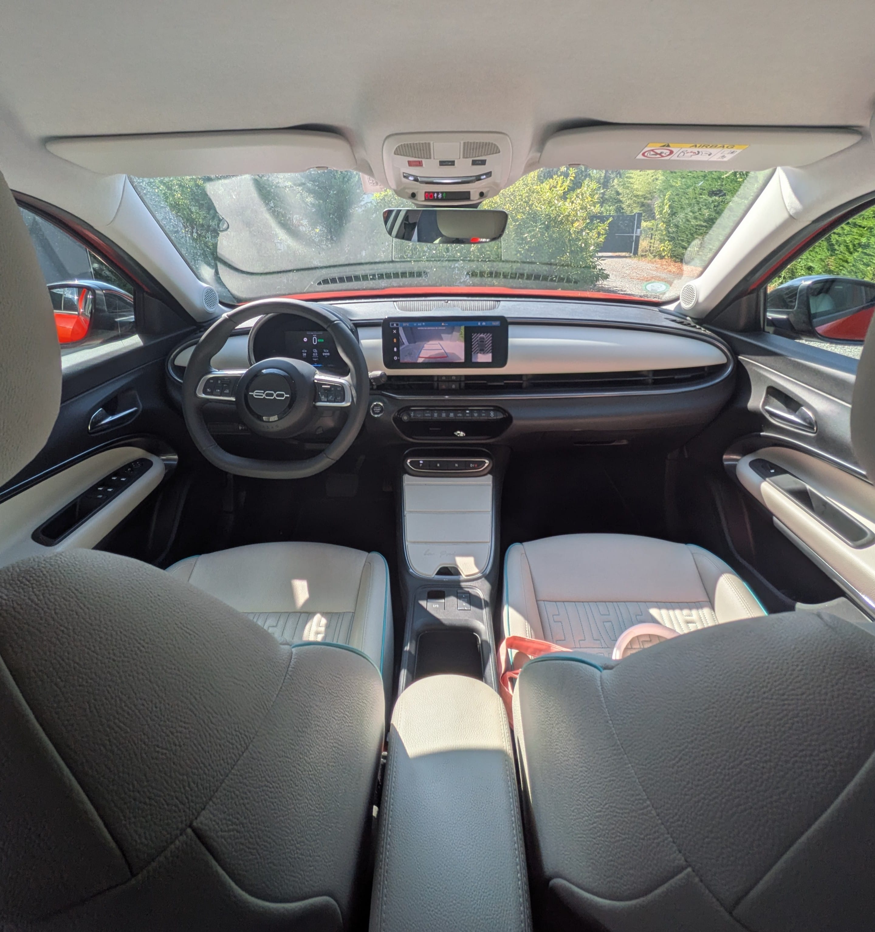 Fiat 600e avec GPS