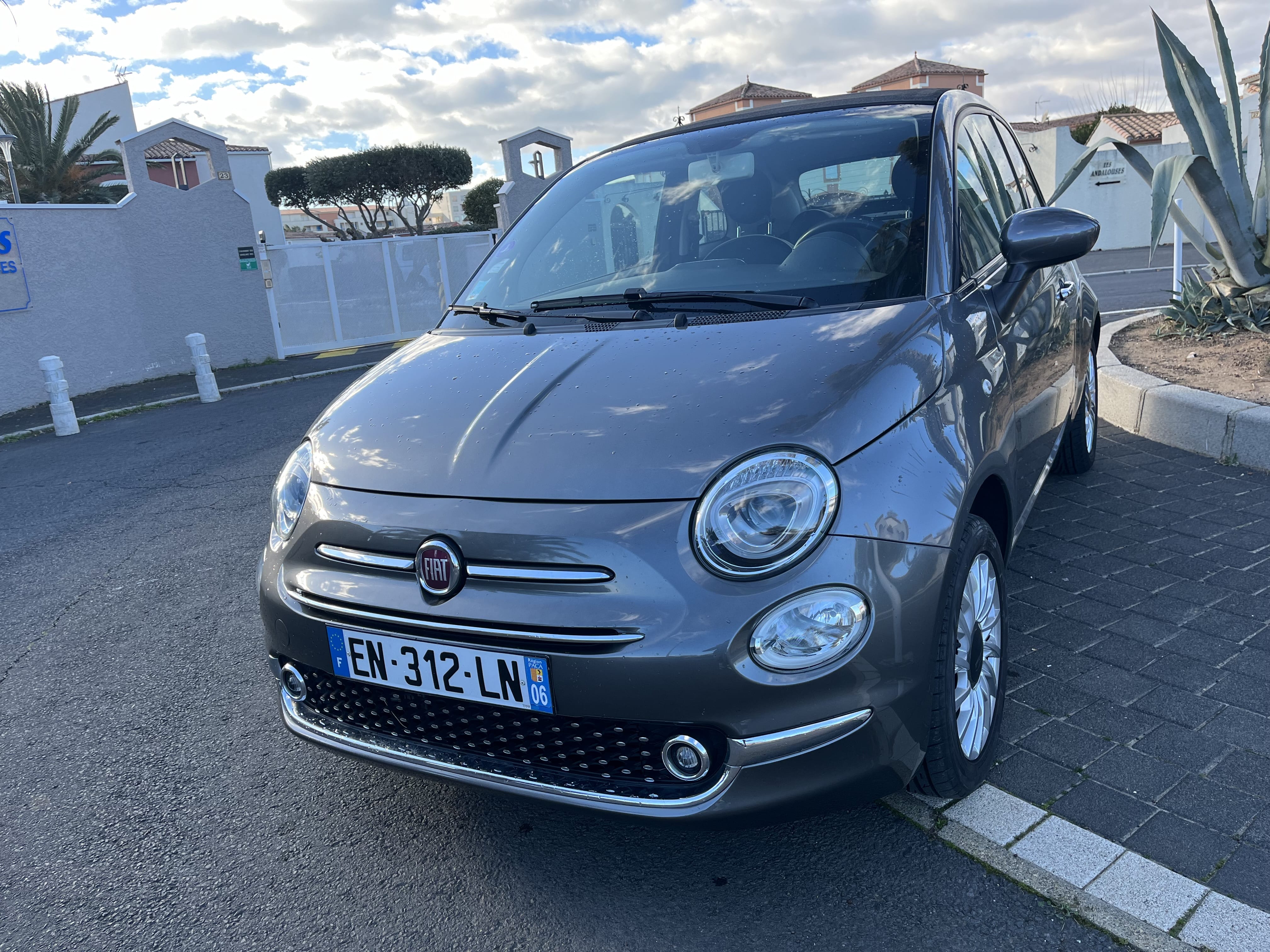 Fiat 500 C avec Régulateur de vitesse