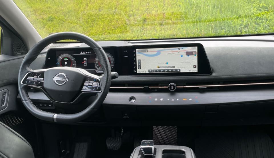 Nissan Ariya med Cruisekontroll