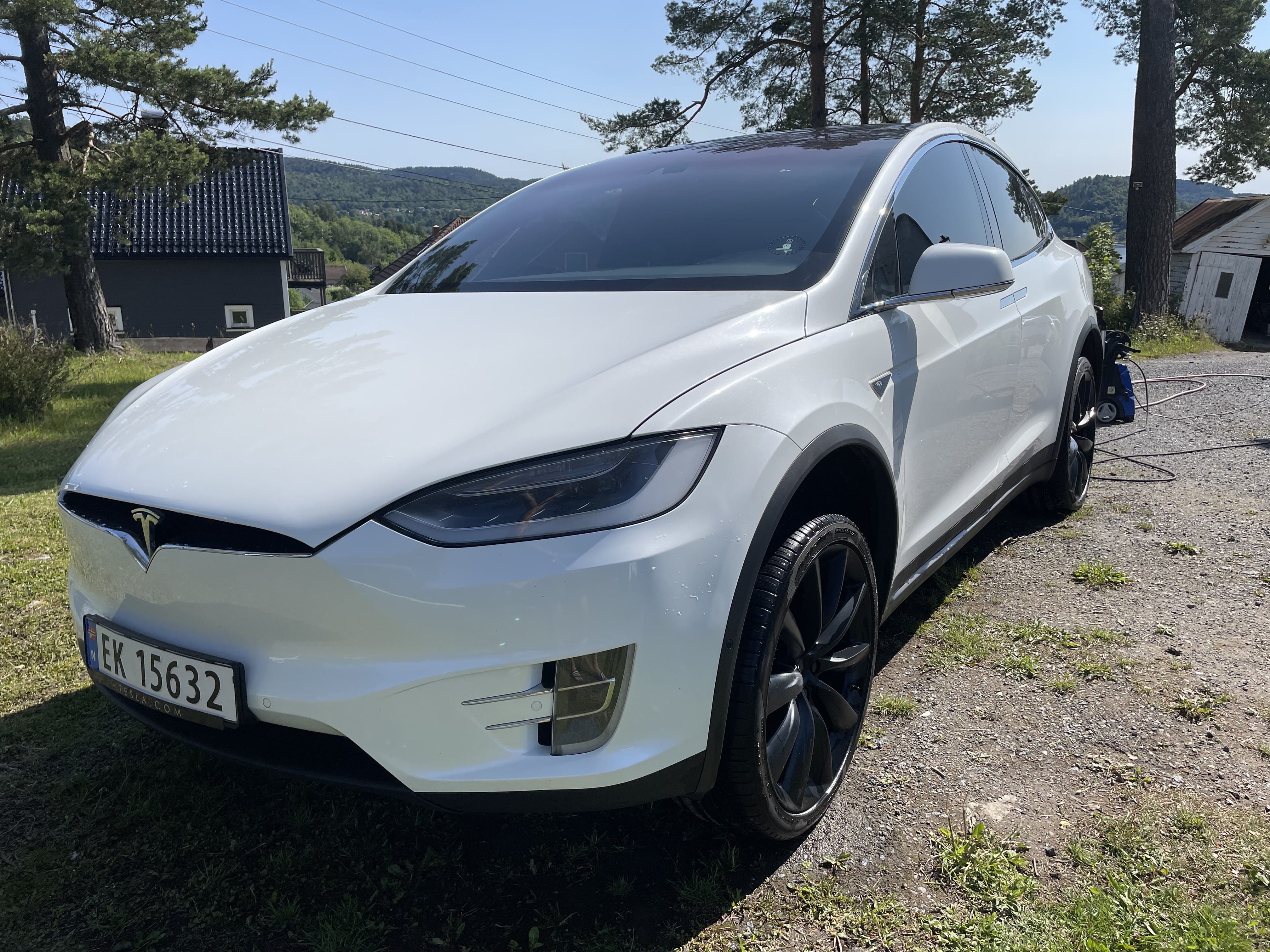 Tesla Model X 90D, 2016, Elektrisk, automatisk, 7 seter