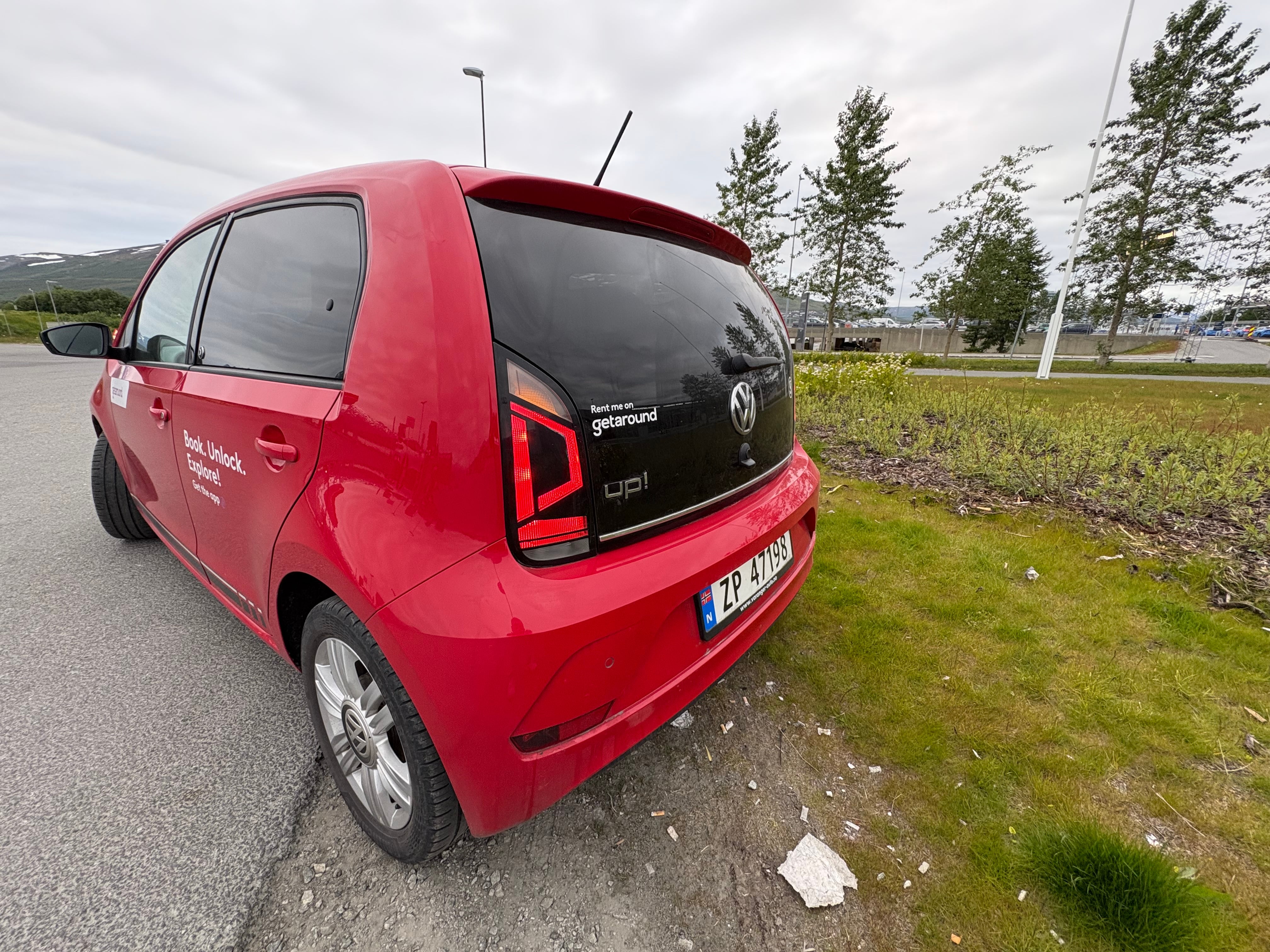 Volkswagen Up! med Babysete
