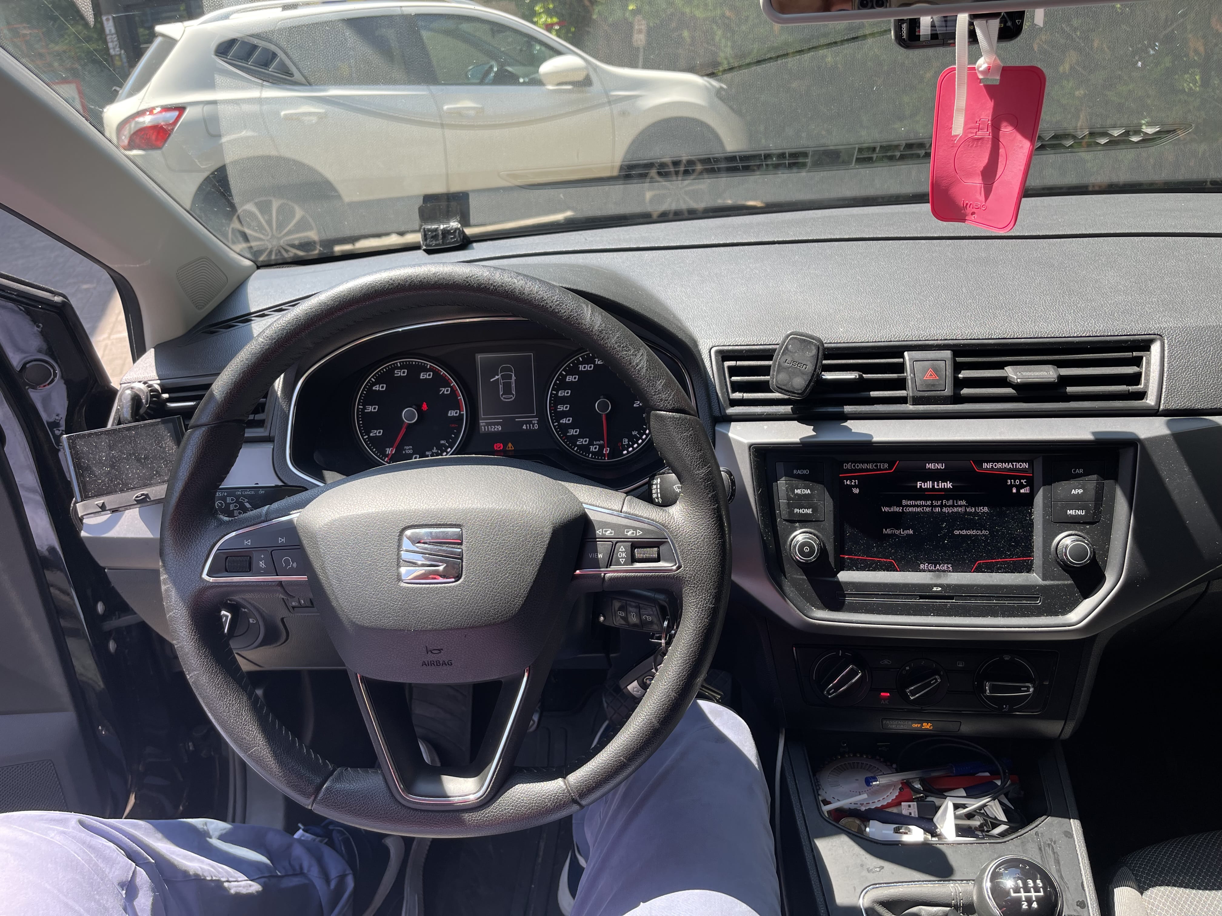 Seat Ibiza met Android Auto