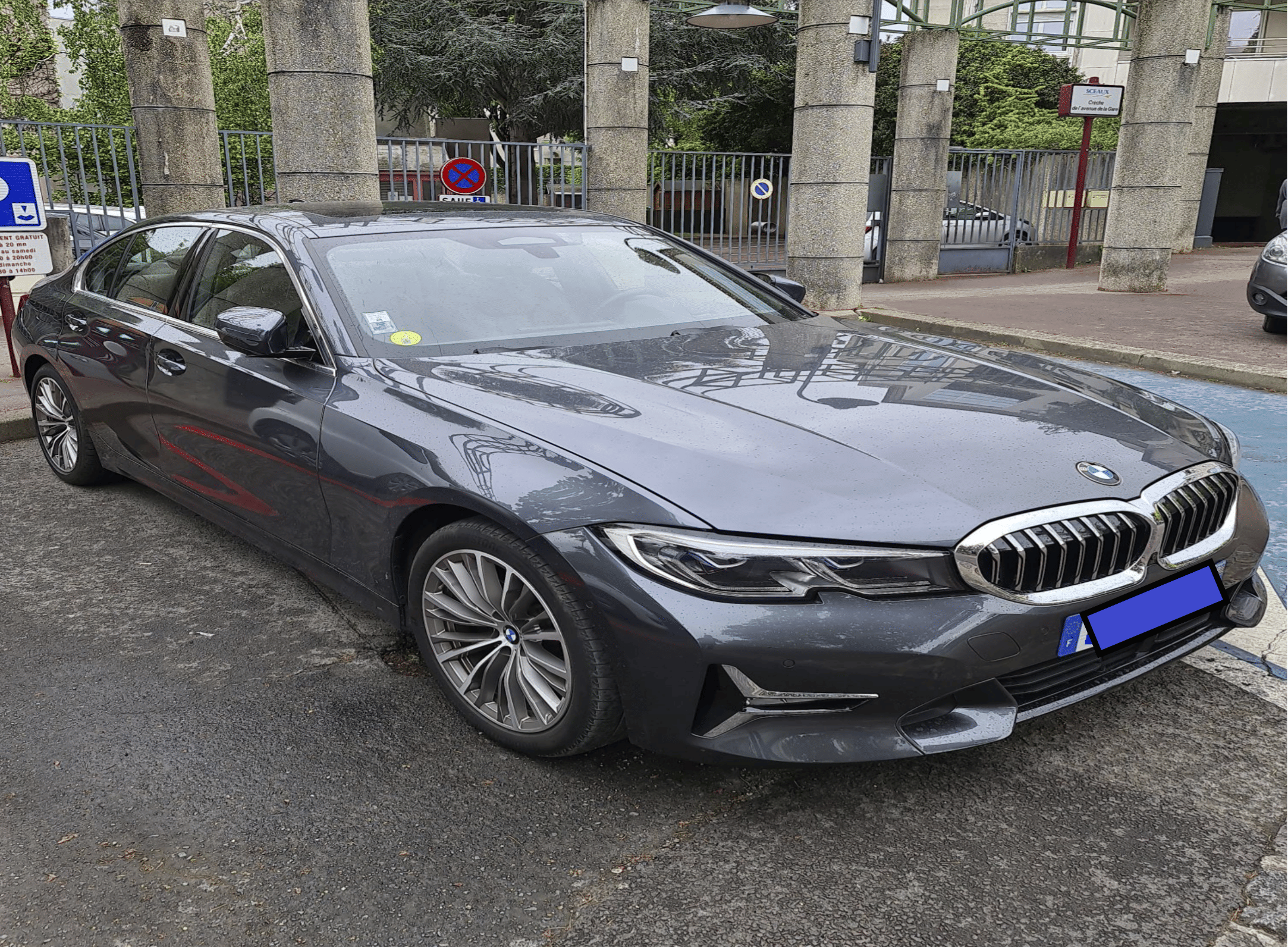 BMW Série 3 190ch Luxury, 2019, Diesel, automatique