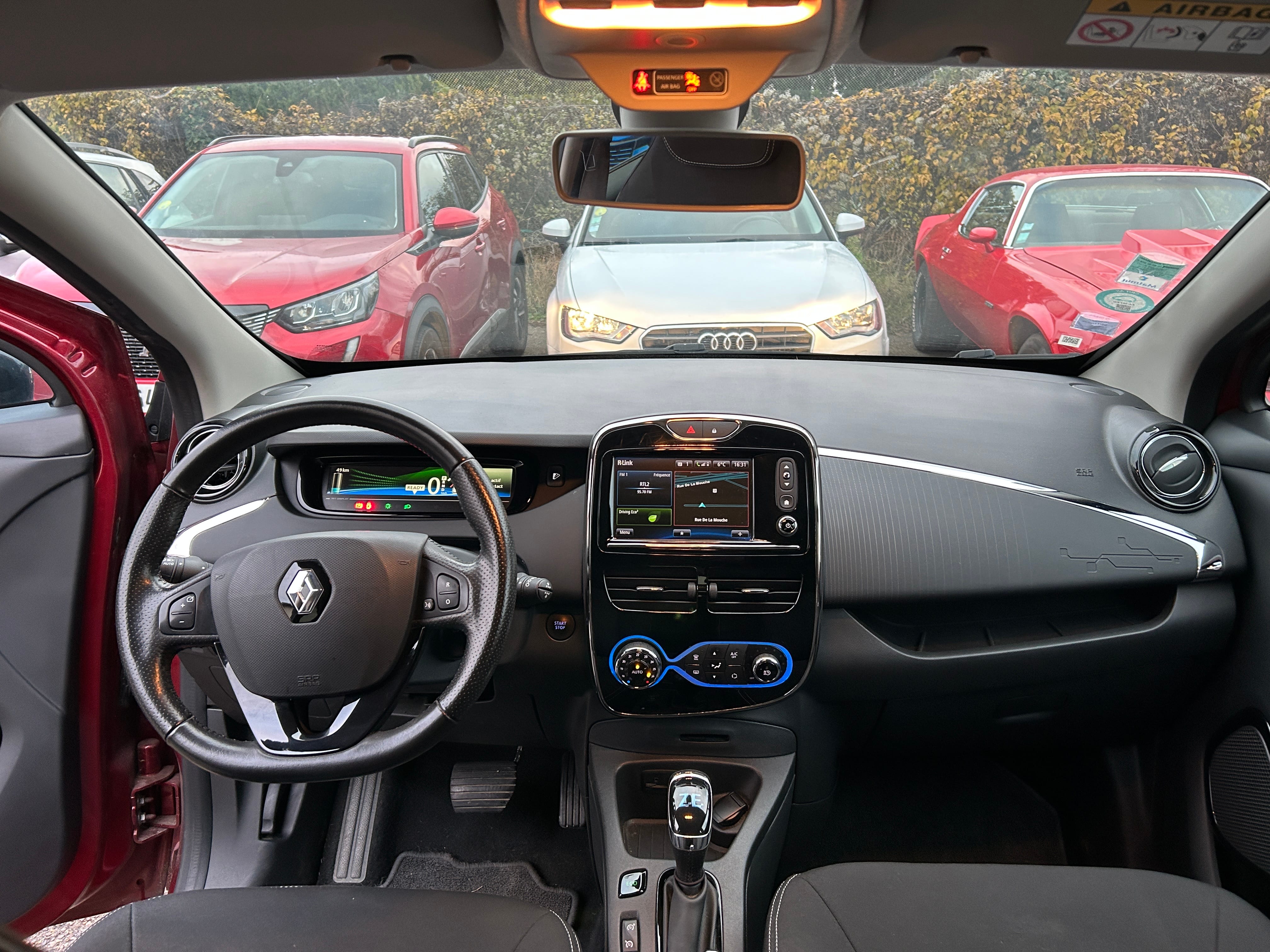 Renault ZOE avec GPS