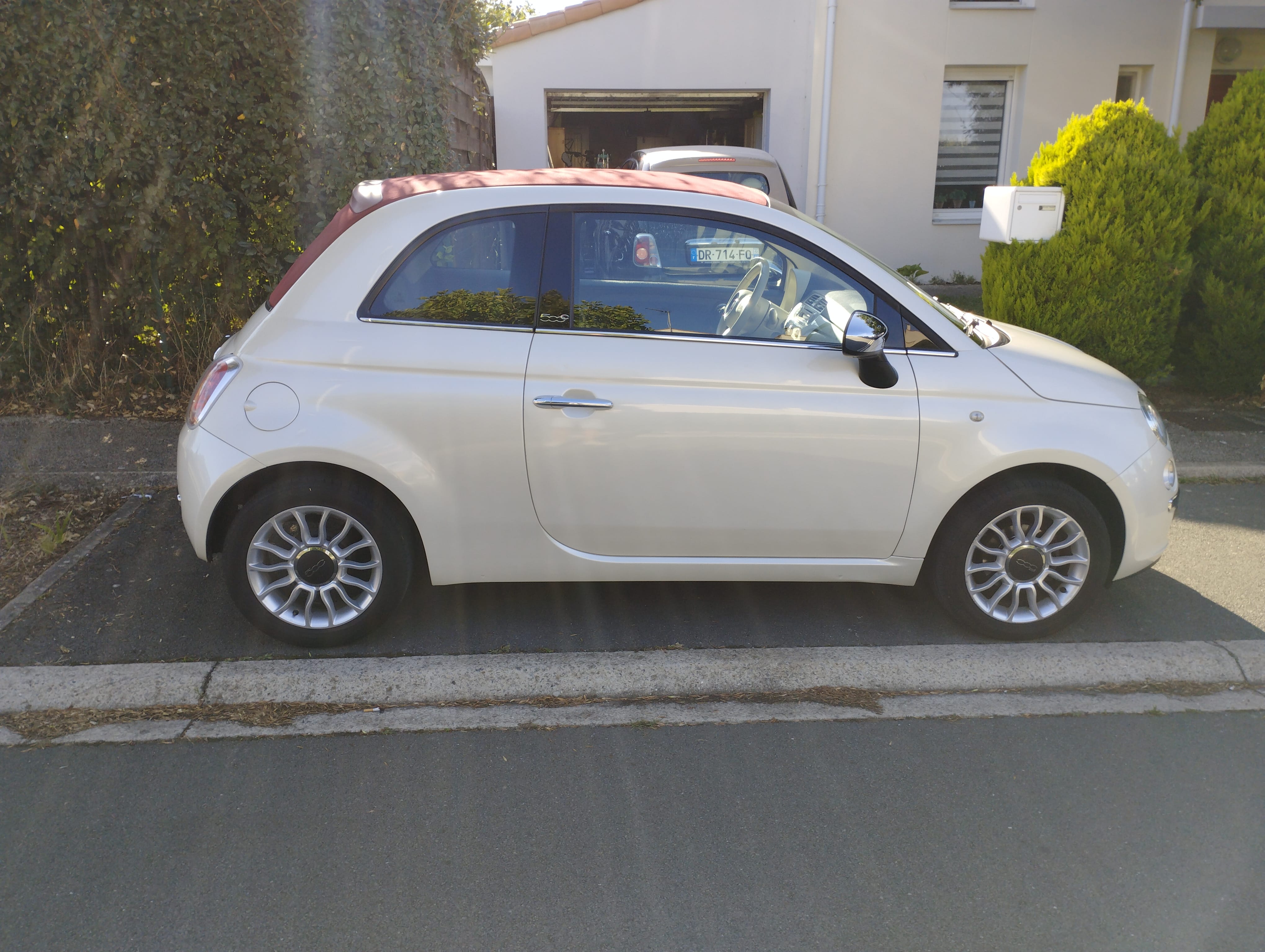 Fiat 500 C avec Climatisation