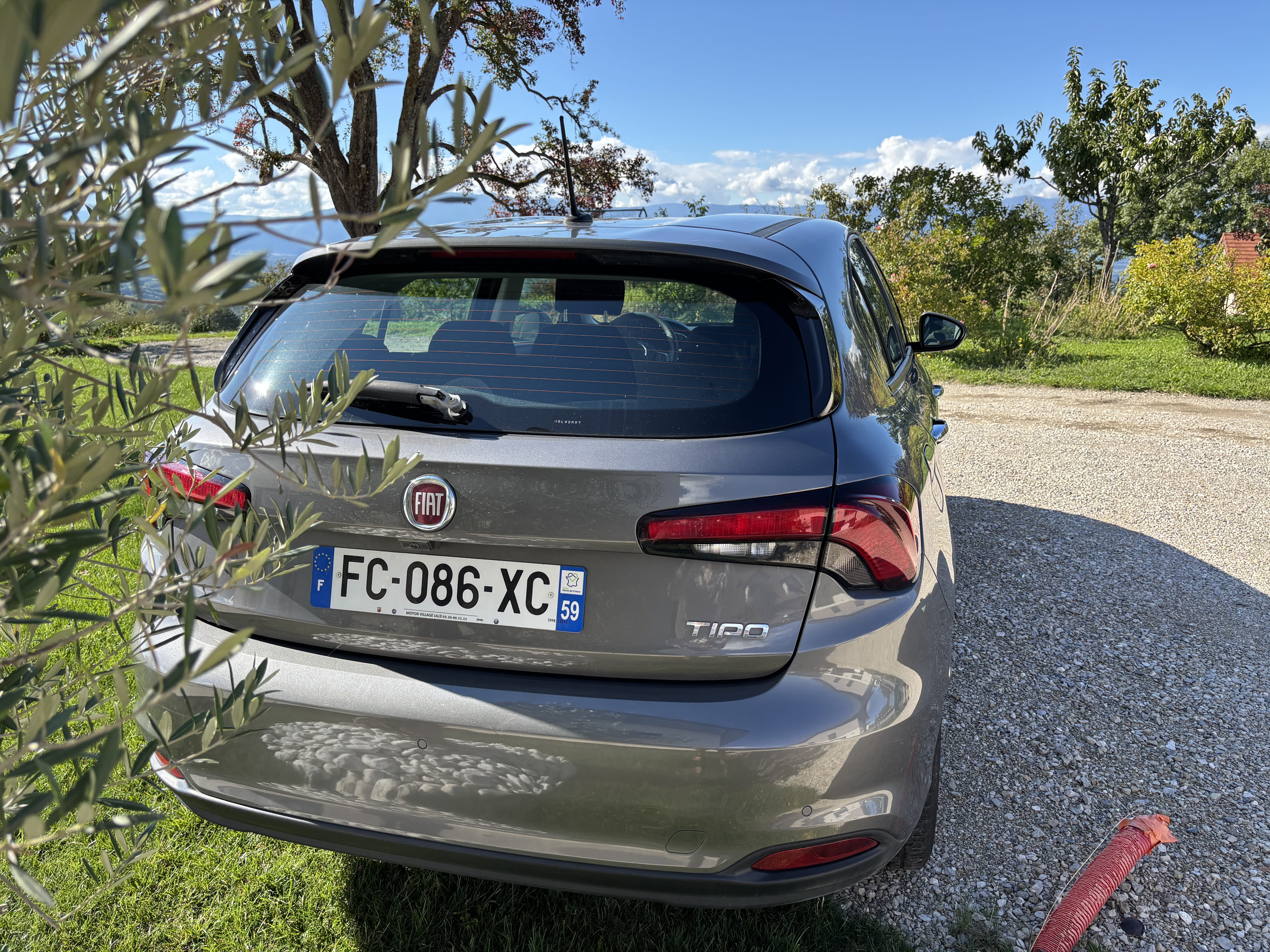 Fiat Tipo avec Régulateur de vitesse