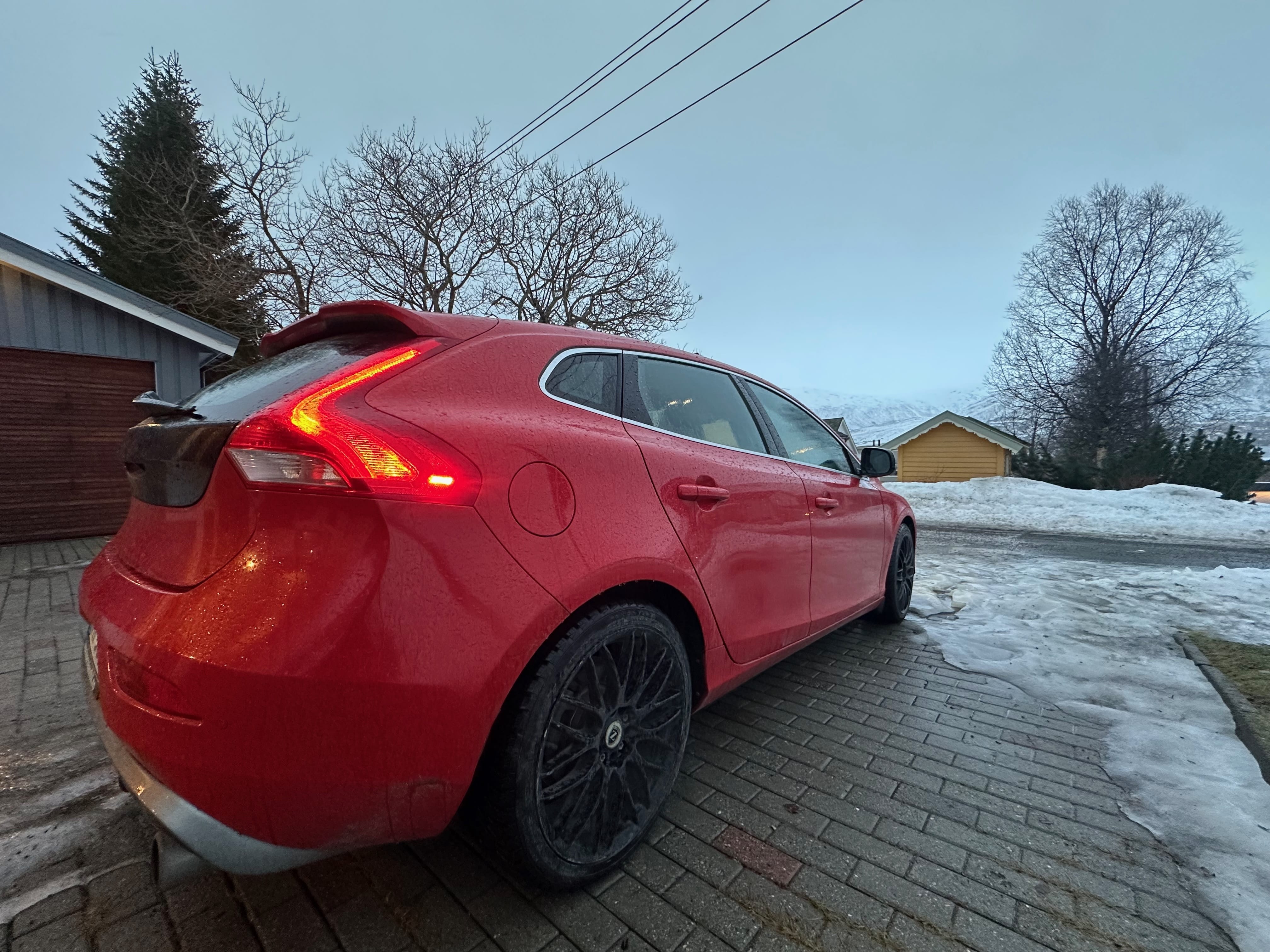 Volvo V40 mit Winterreifen