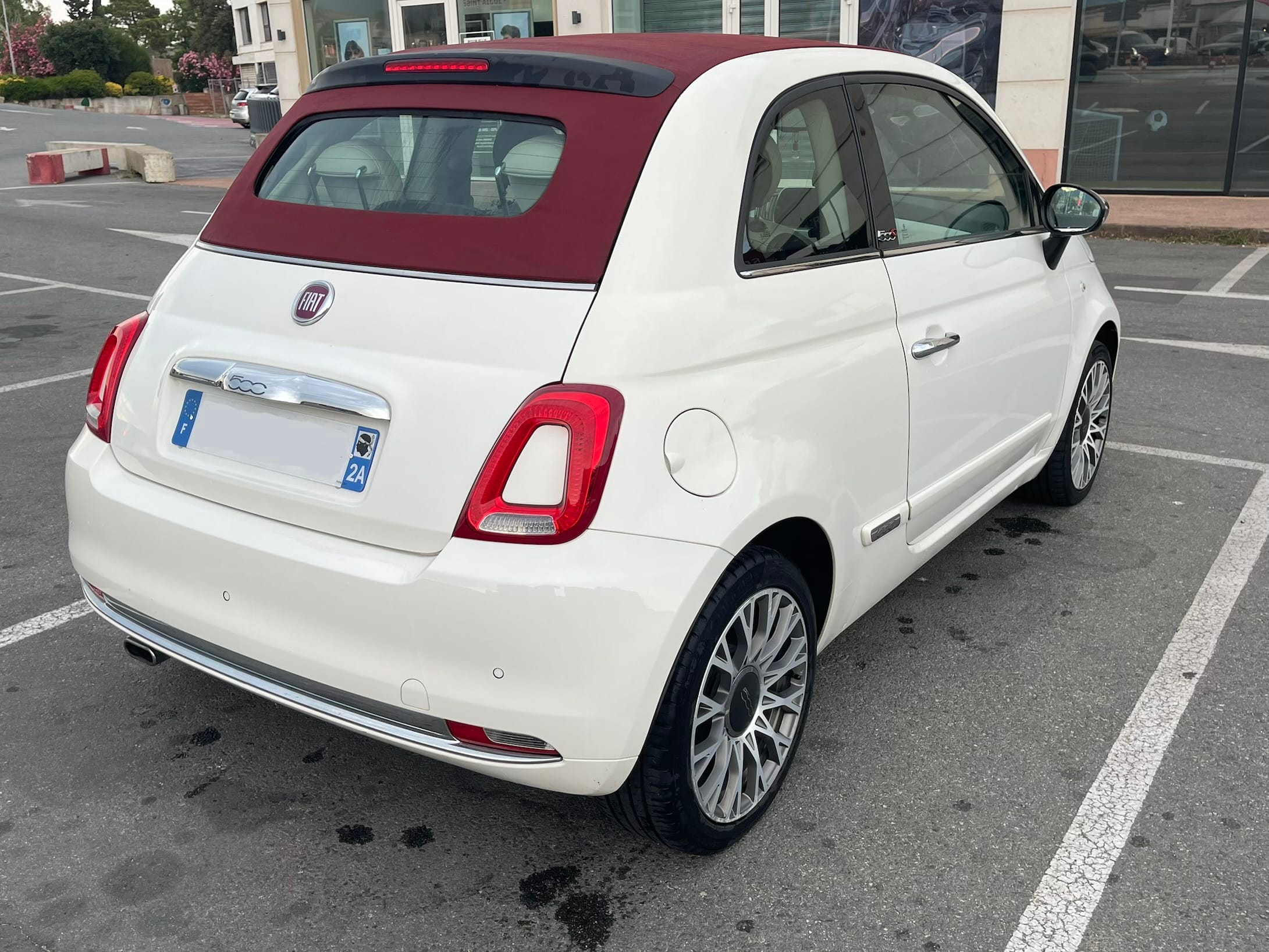 Fiat 500 C avec GPS