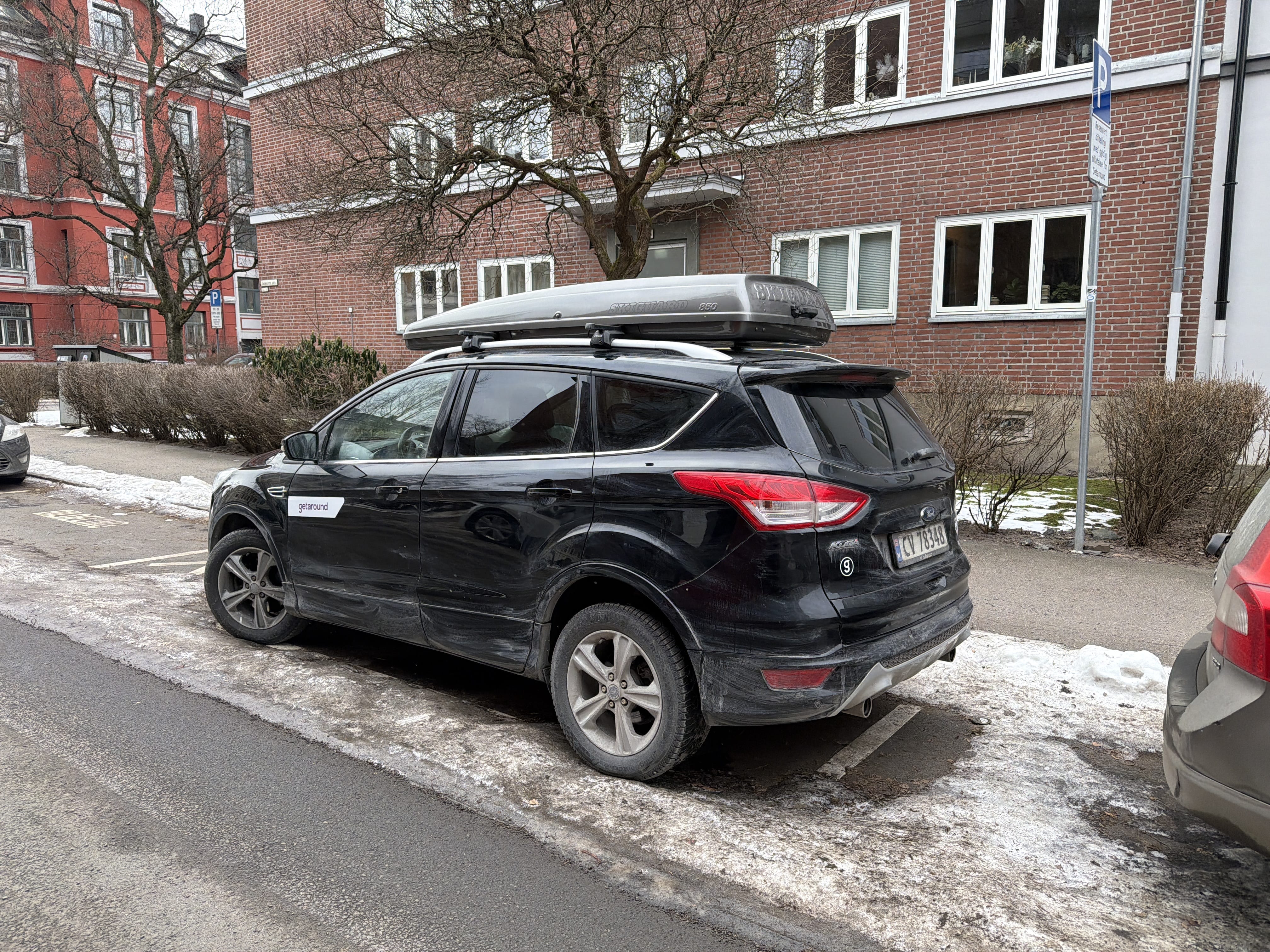 Ford Kuga with GPS