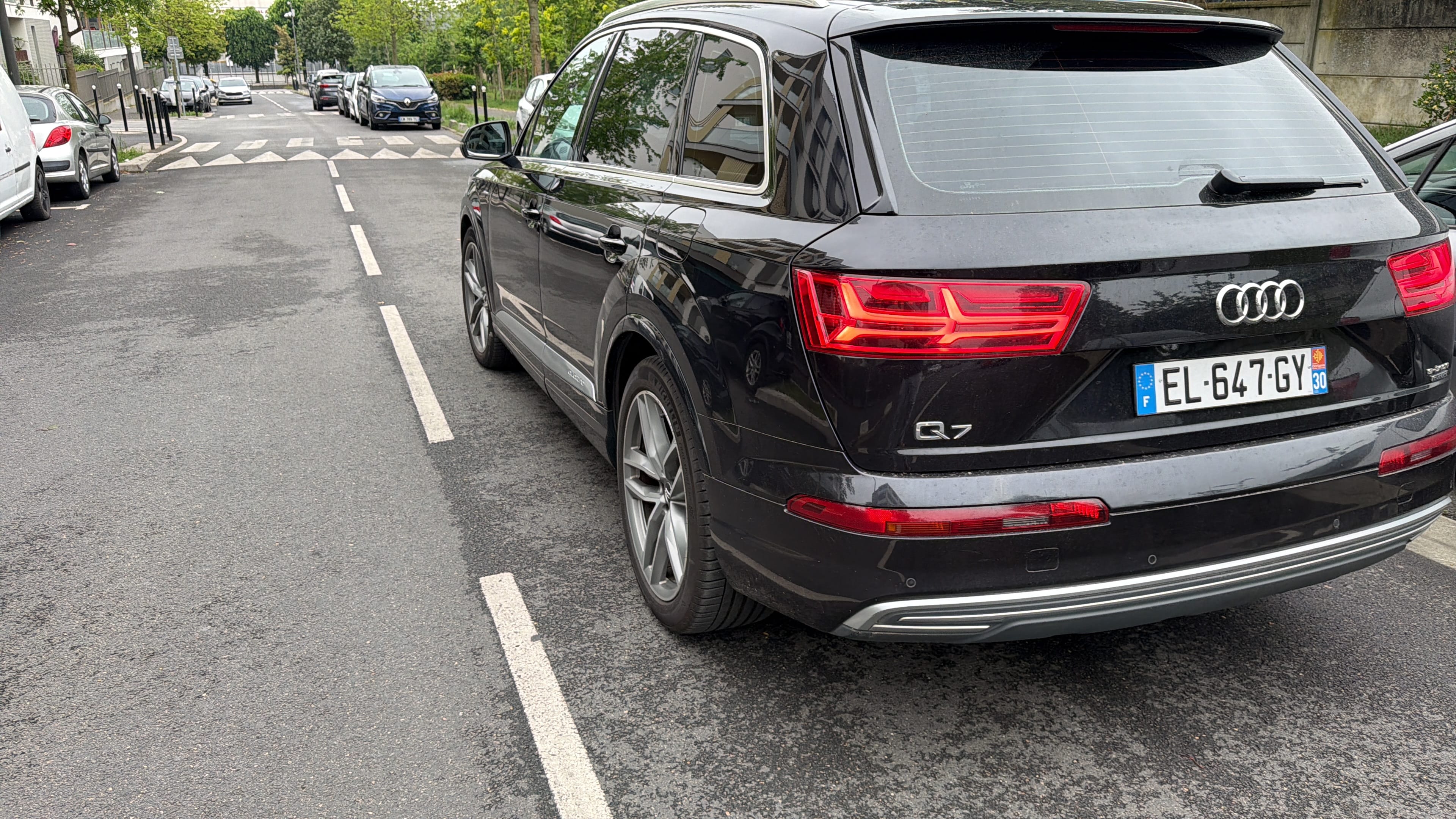 Audi Q7 e-tron avec Caméra de recul