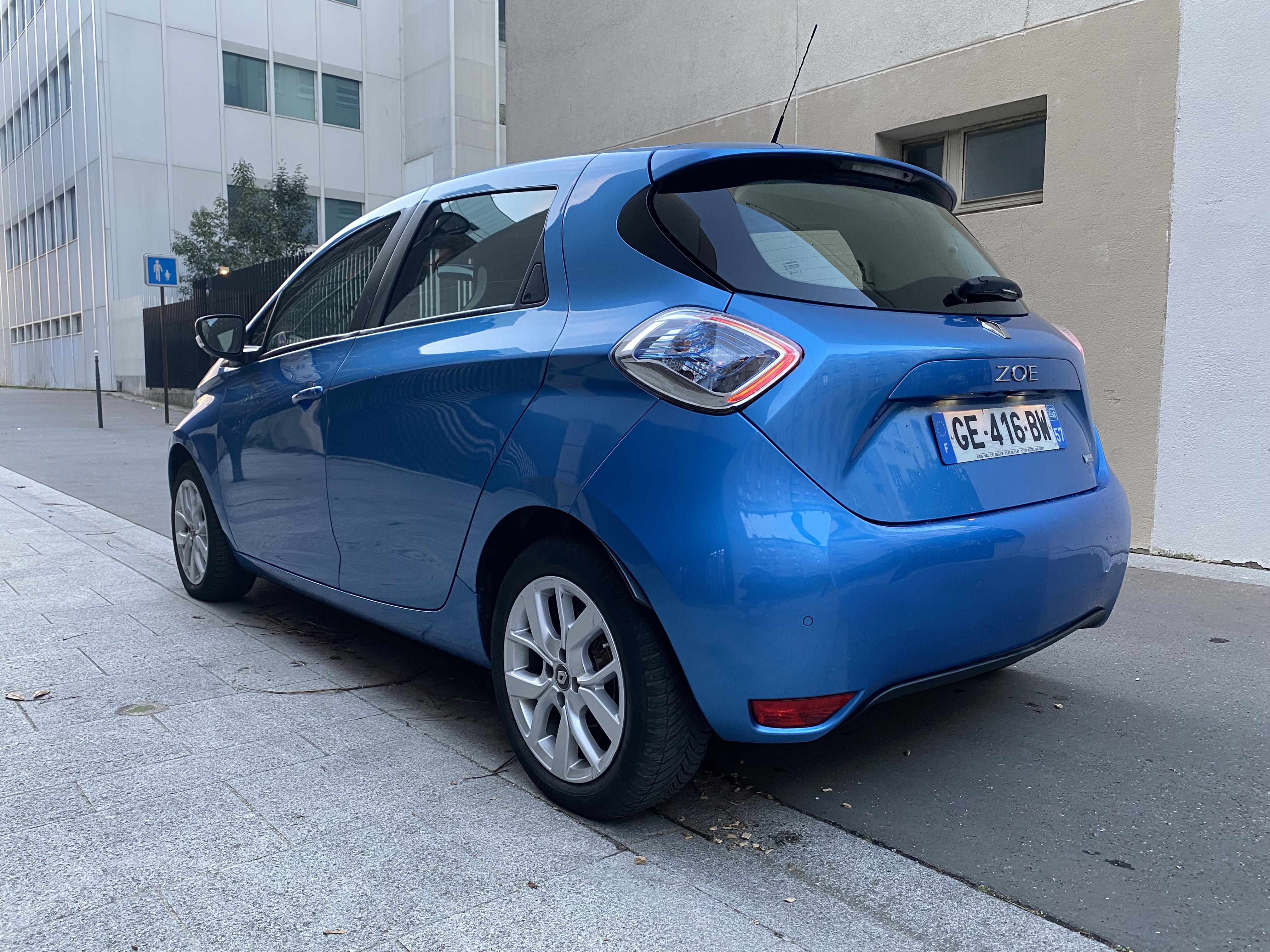 Renault ZOE Zen – Autonomie Urbaine 41 kW – 100 % électrique, stationnement gratuit