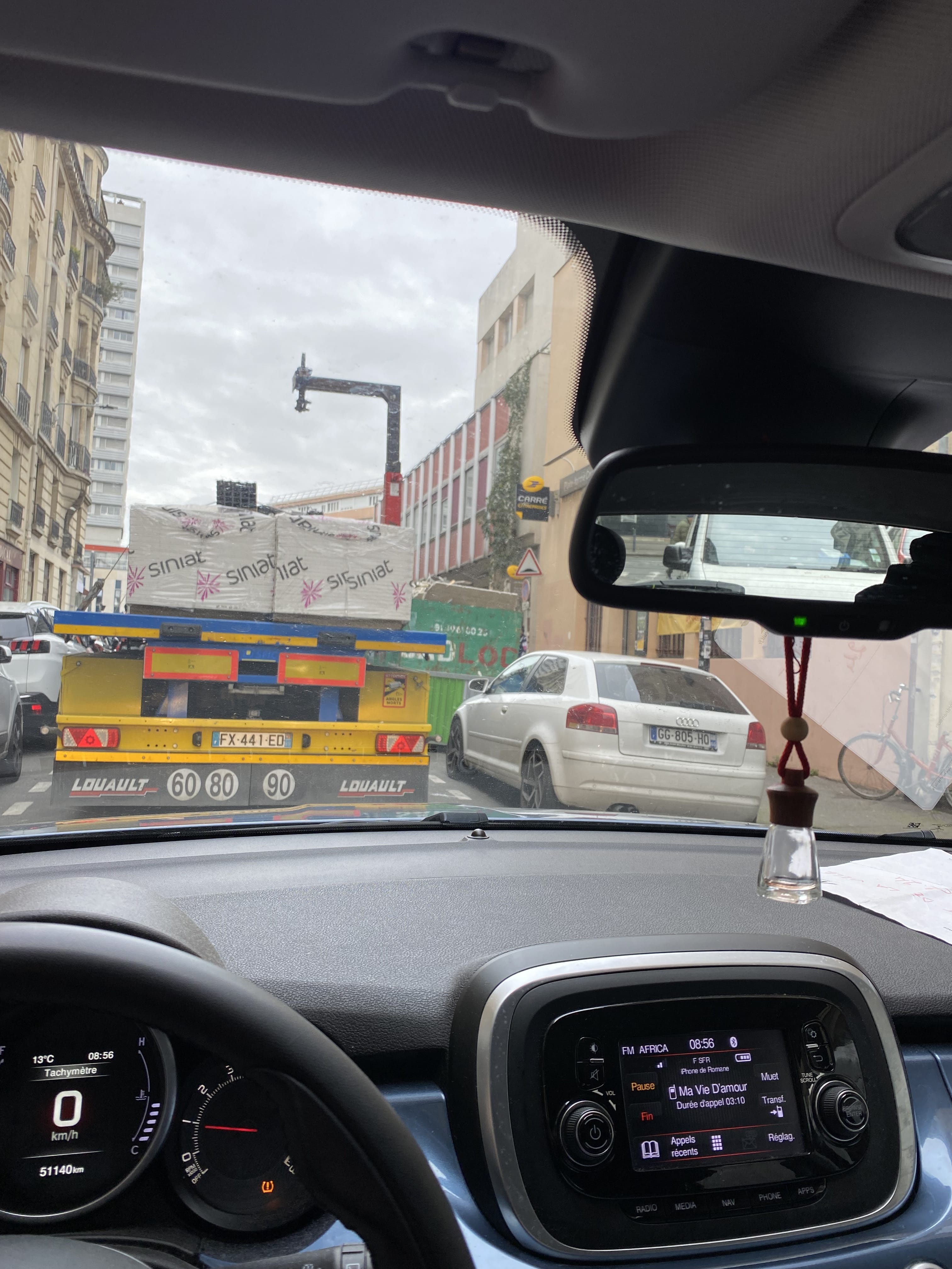 Fiat 500 X avec GPS