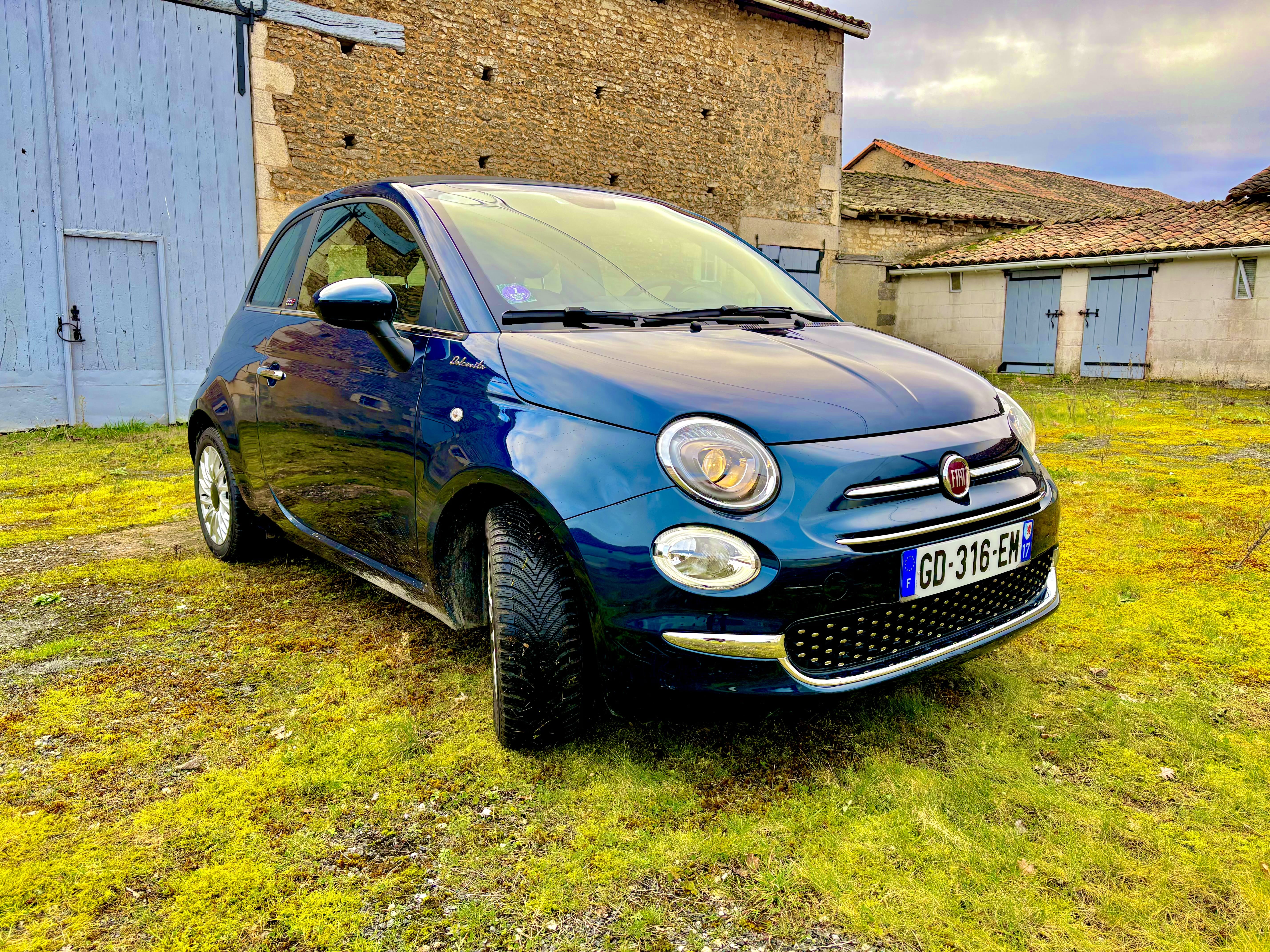Fiat 500 C avec Entrée audio / iPod