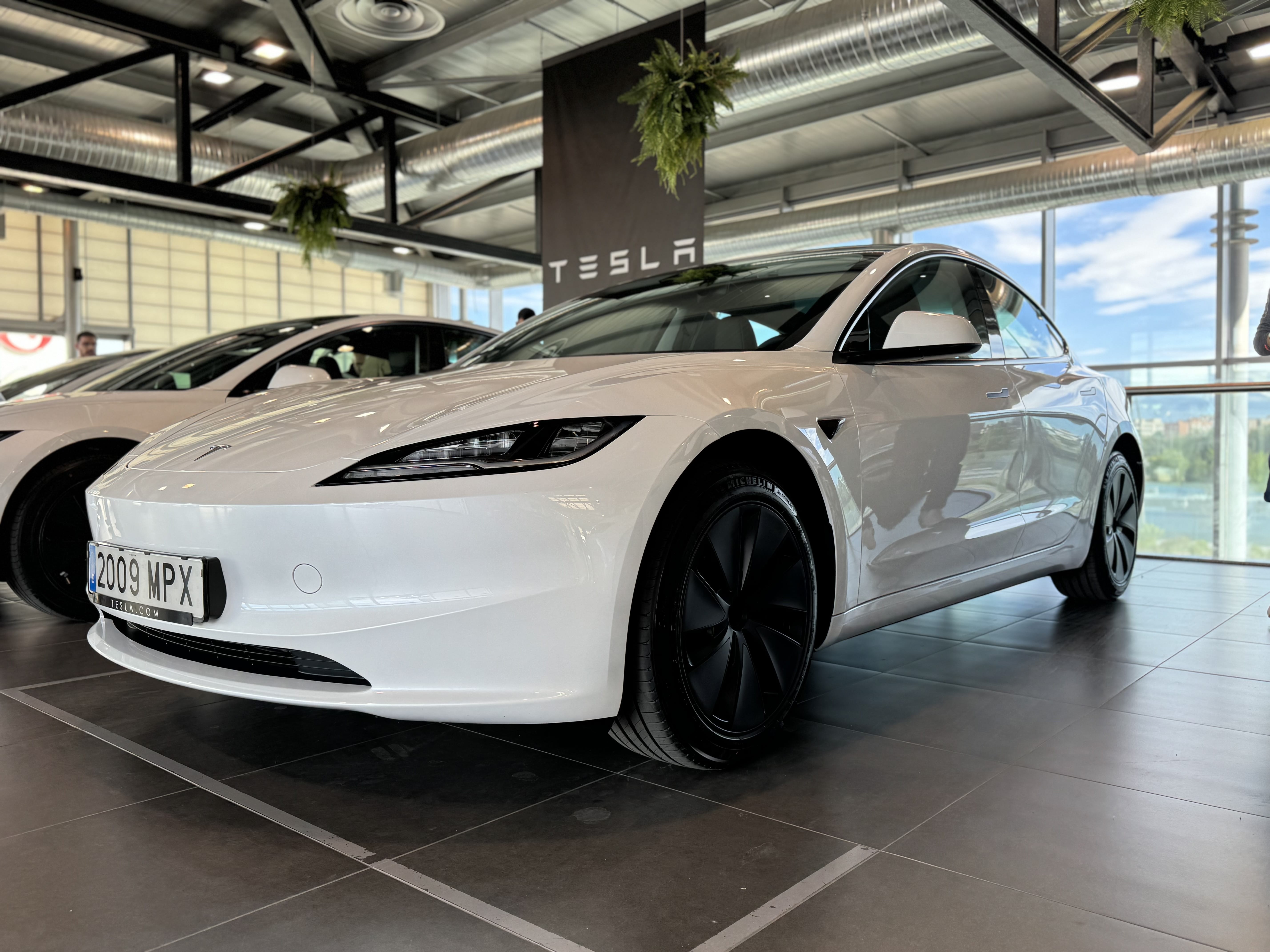 Tesla Model 3 con Aire acondicionado