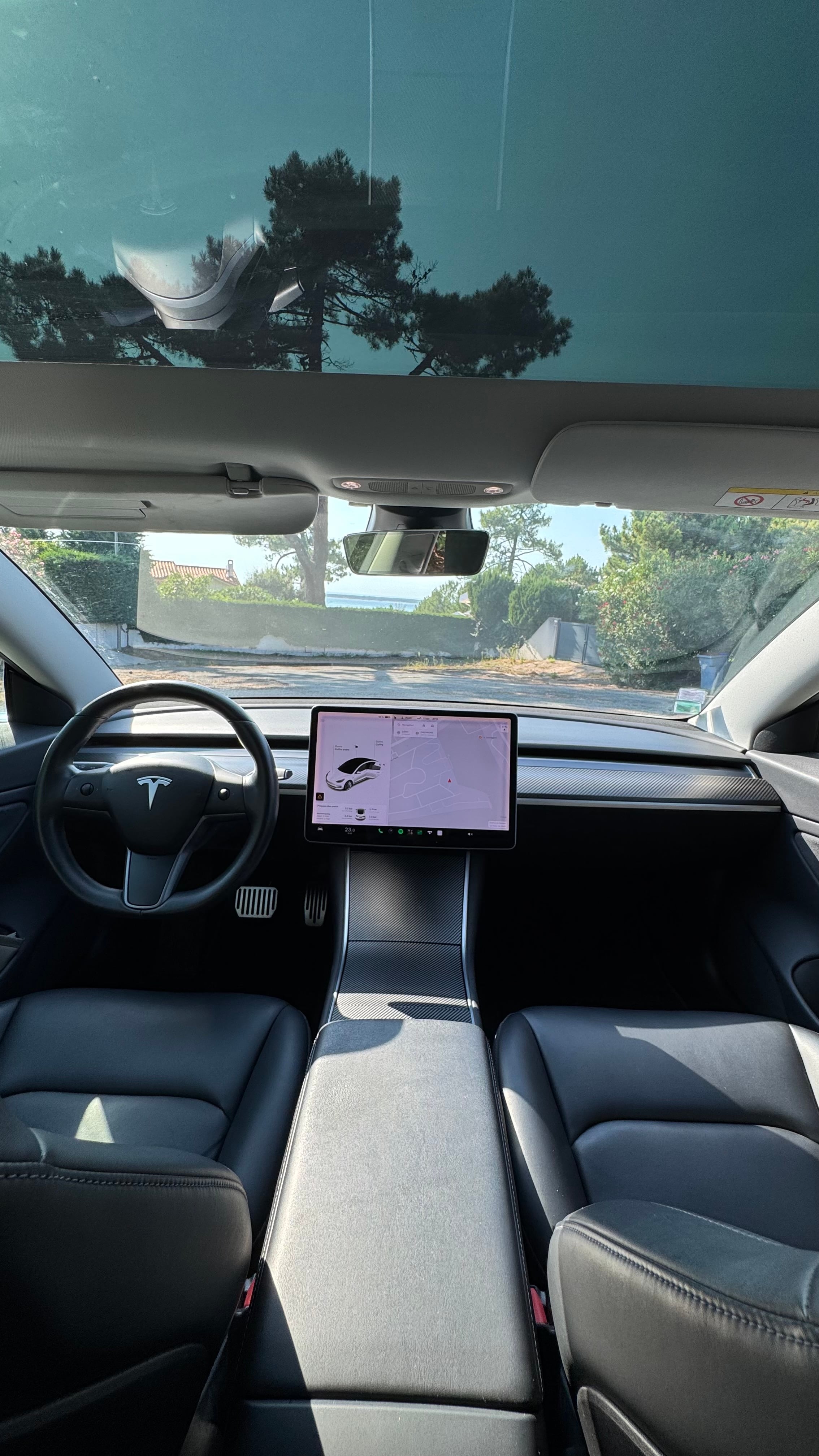 Tesla Model 3 Long Range avec Caméra de recul