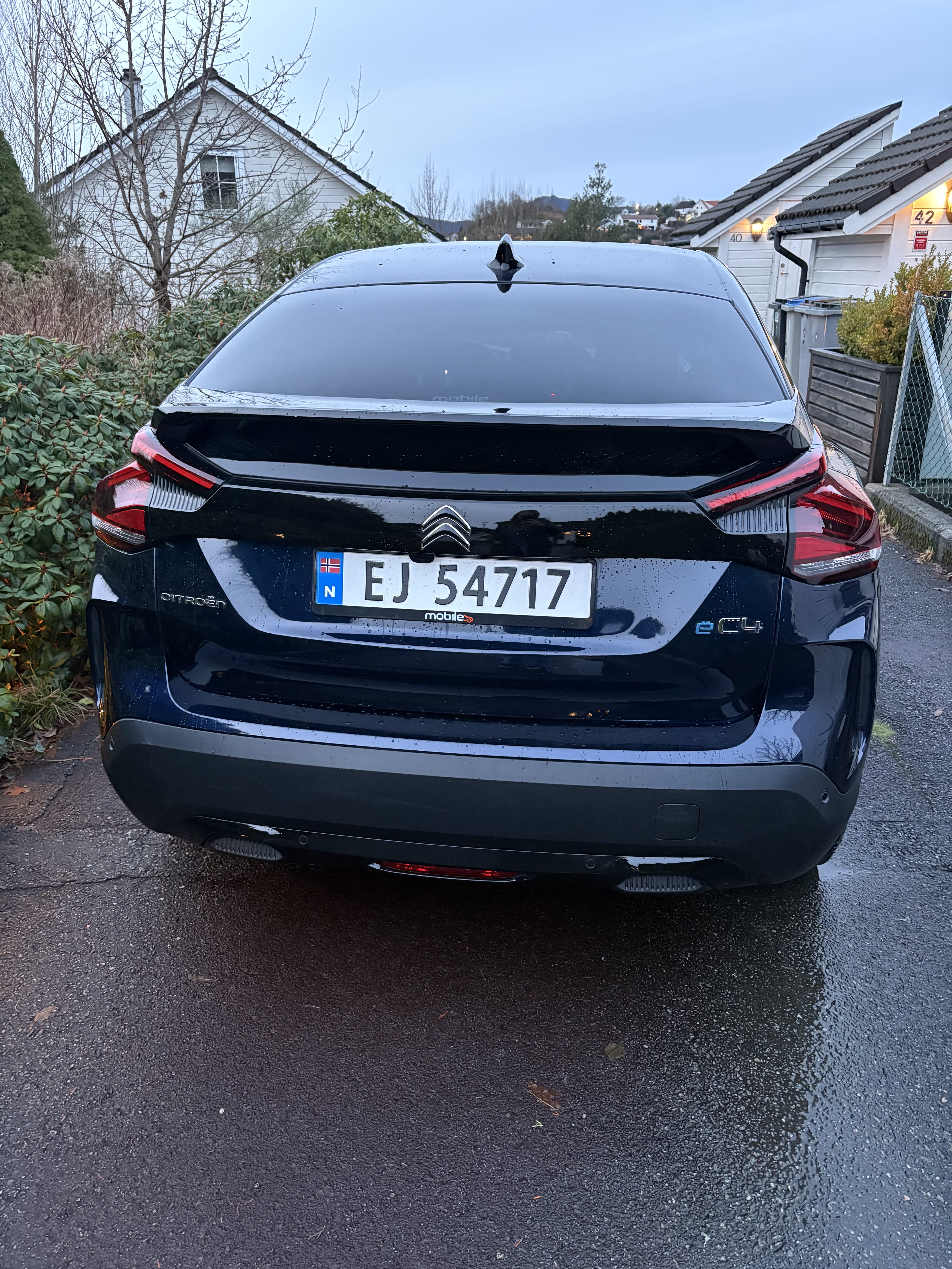 Citroen ë-C4 avec GPS