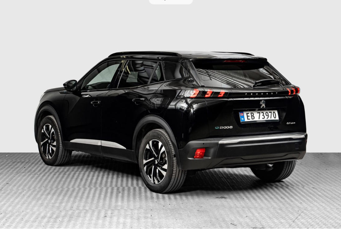 Peugeot e-2008 GT-line med GPS