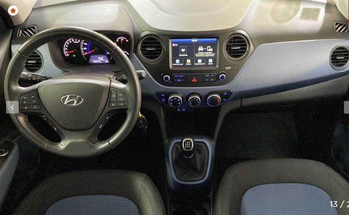 Hyundai i10 con Apple CarPlay