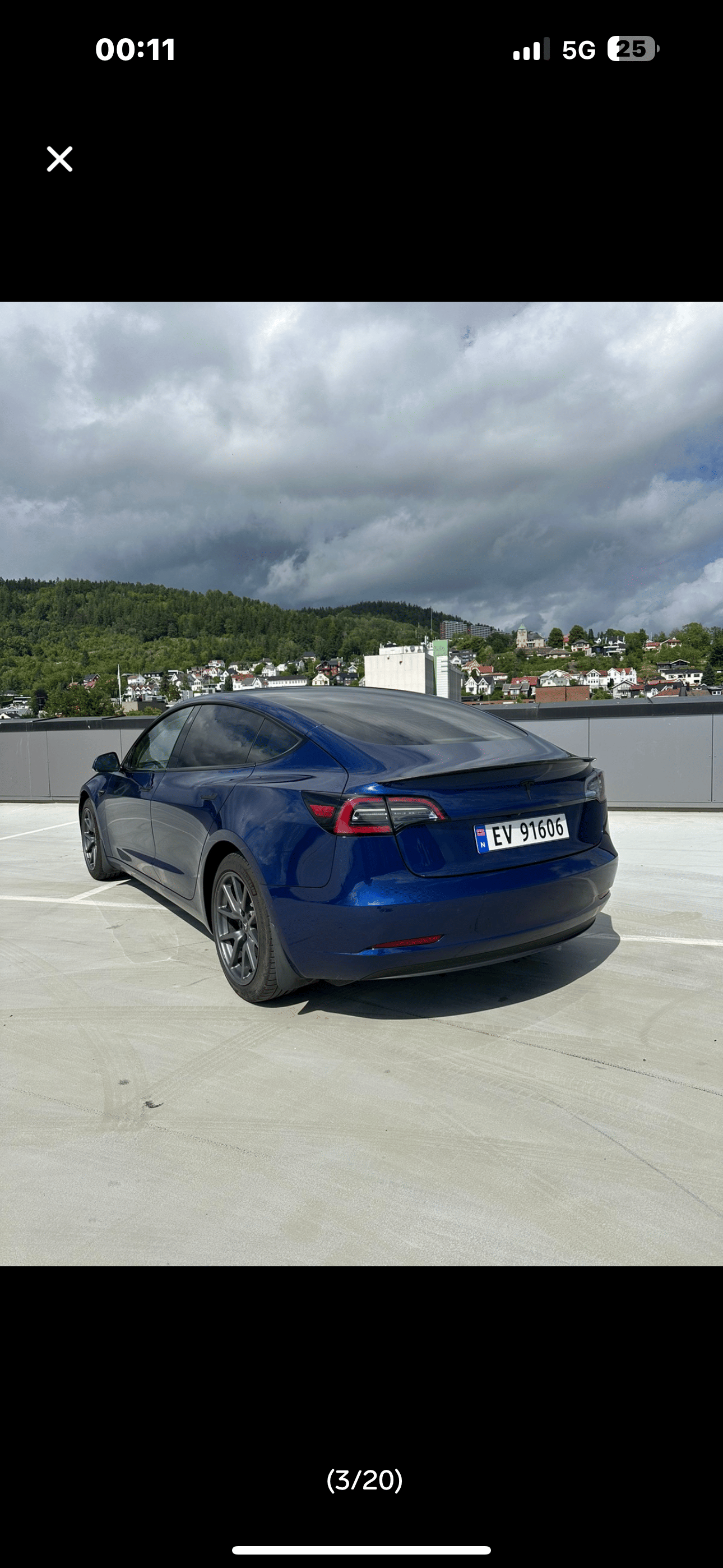 Tesla Model 3 Standard Range Plus med Aircondition