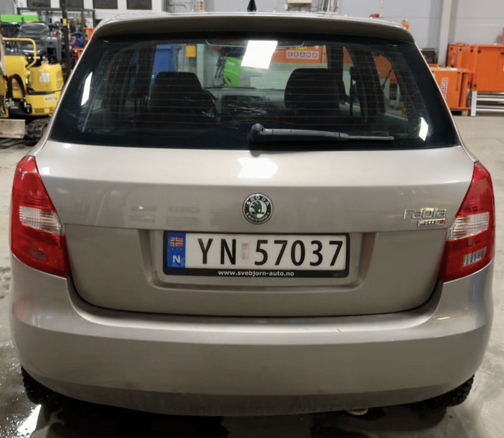 Skoda Fabia with Bluetooth audio