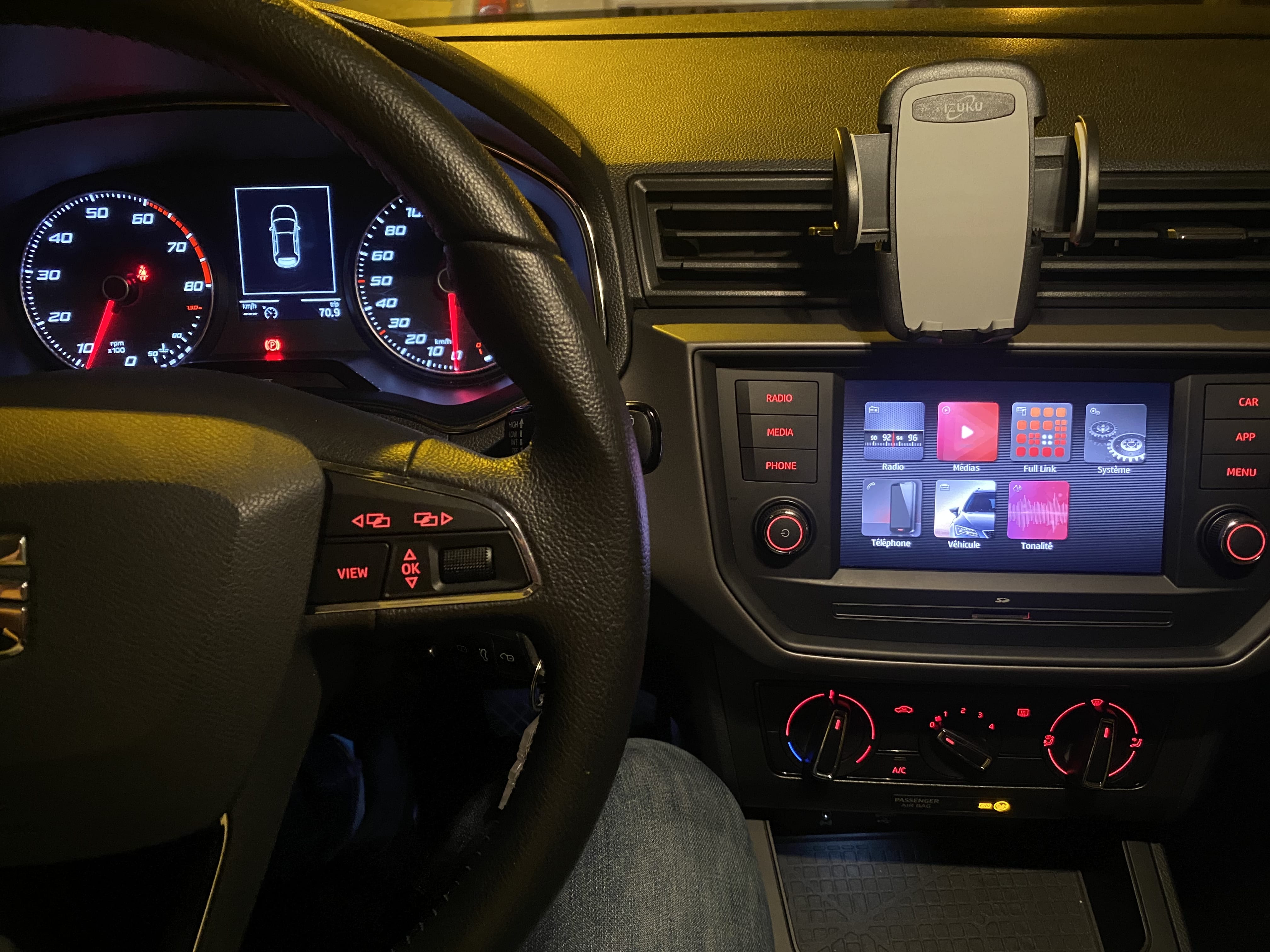 Seat Ibiza avec Régulateur de vitesse