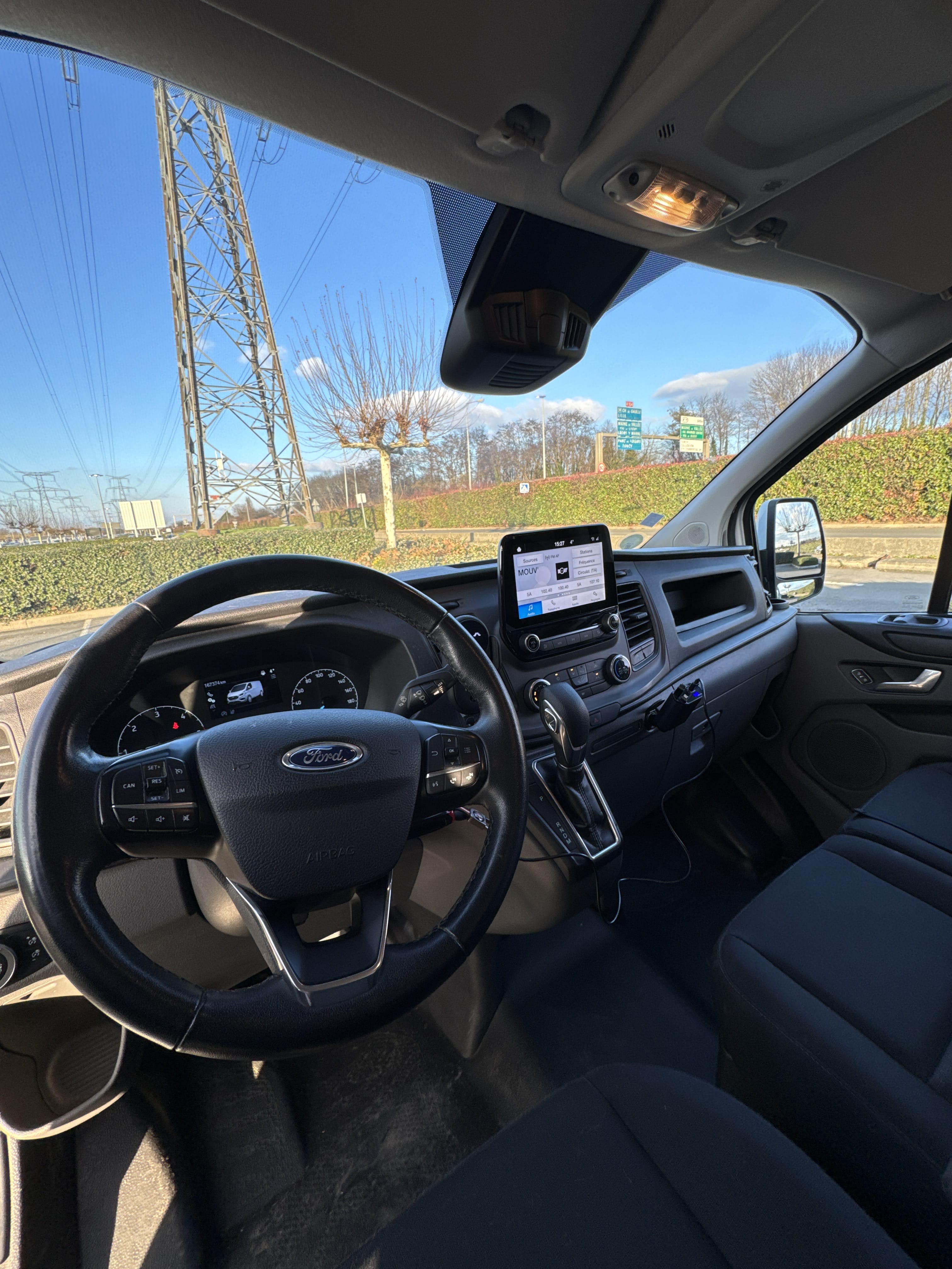 Ford Transit Custom Fourgon avec Régulateur de vitesse